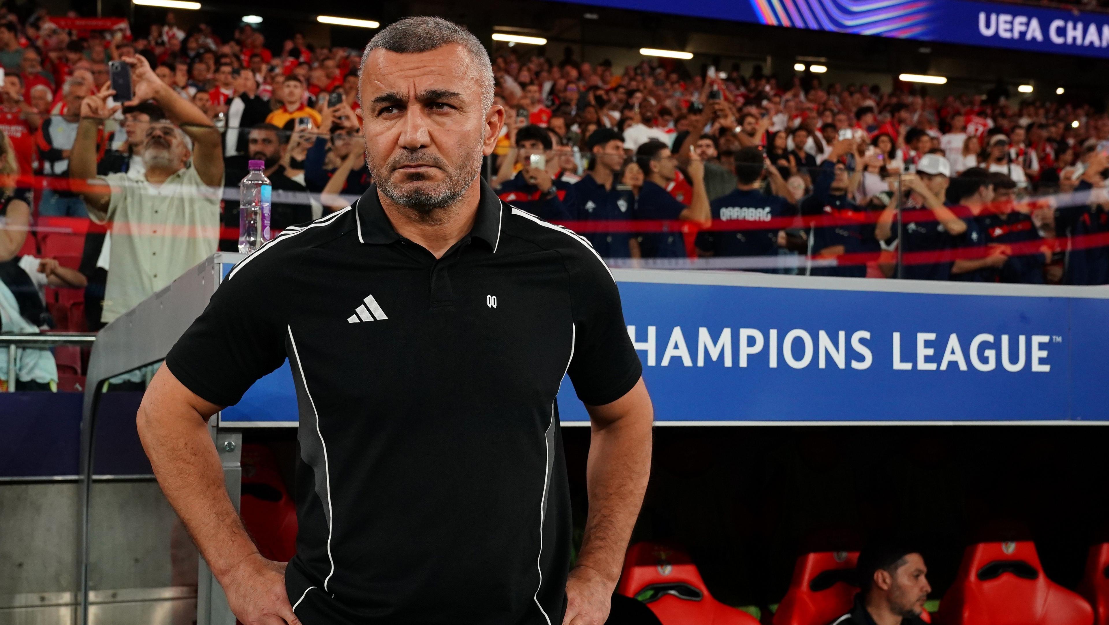 Gurban Gurbanov standing