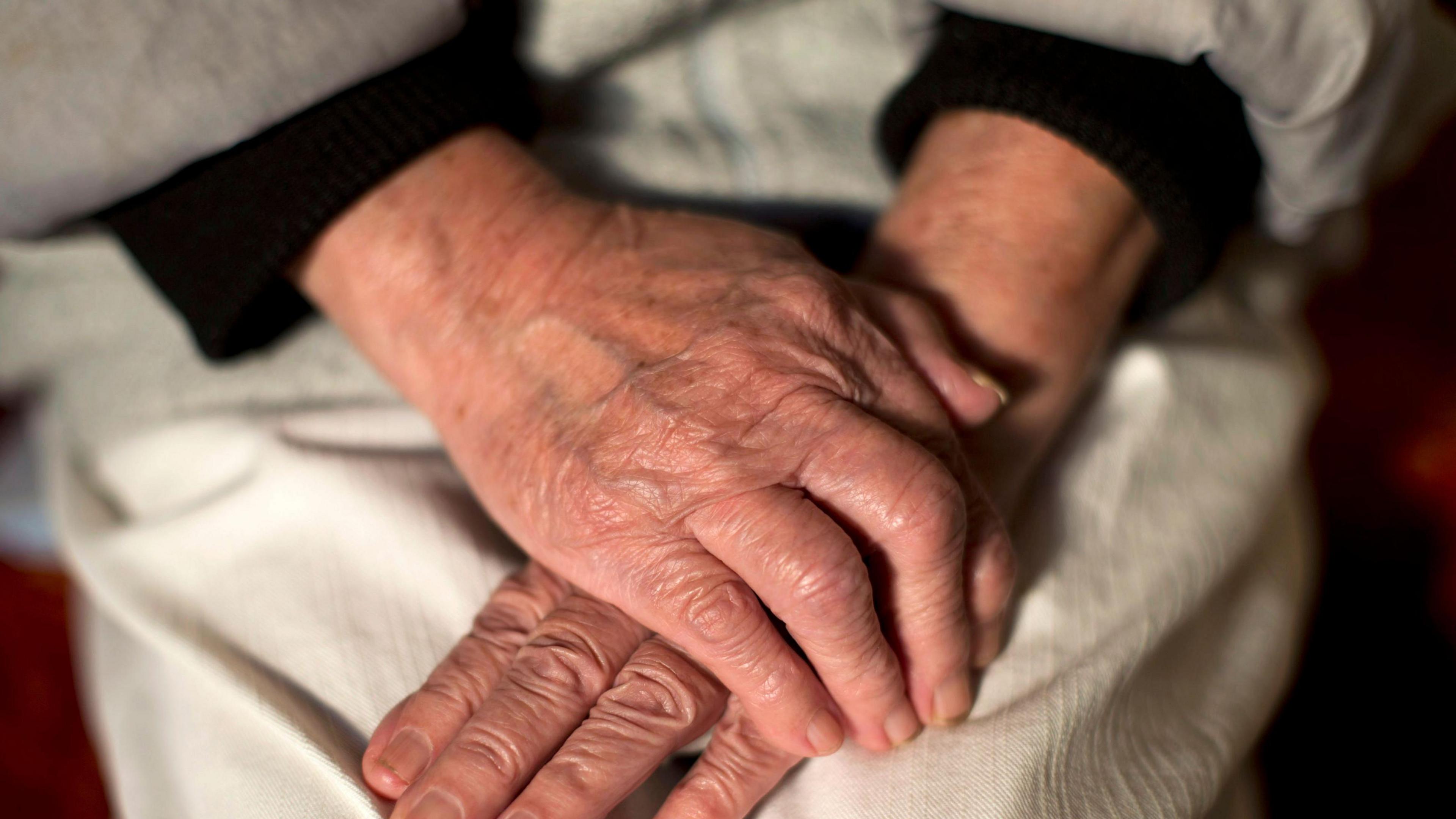 A pair of woman's hands 