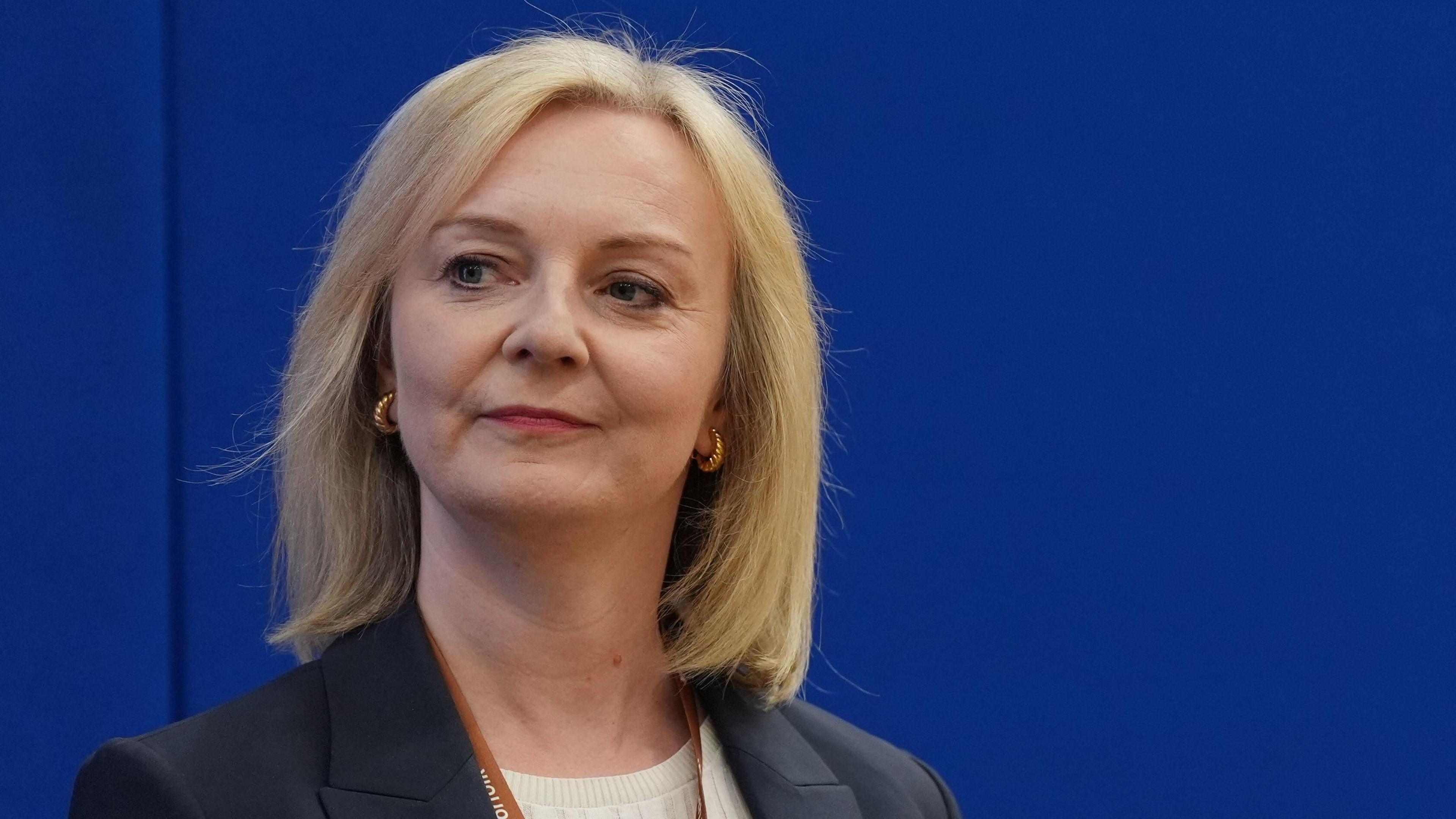 Liz Truss at the count for her South West Norfolk seat