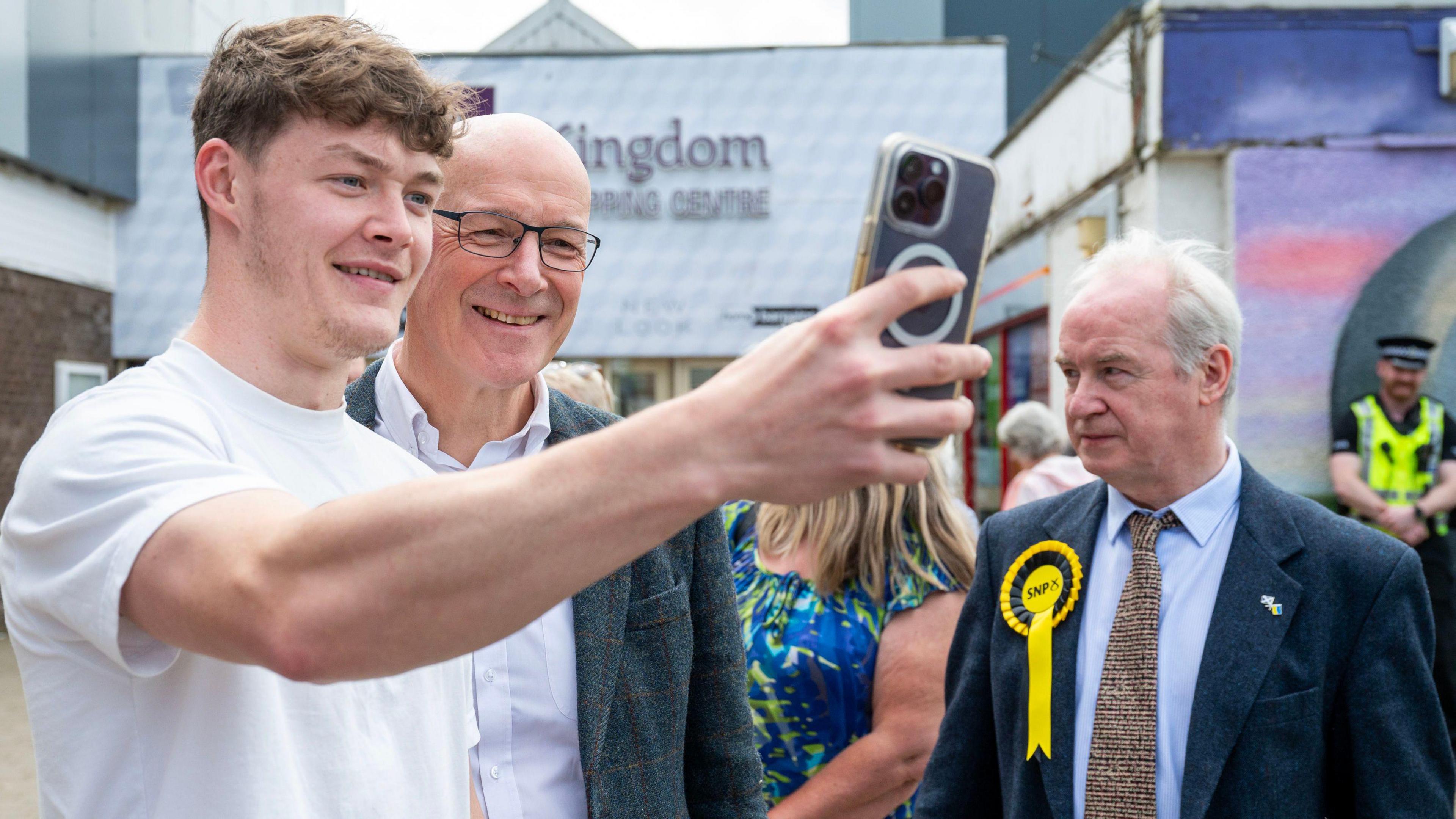 John Swinney in Glenrothes