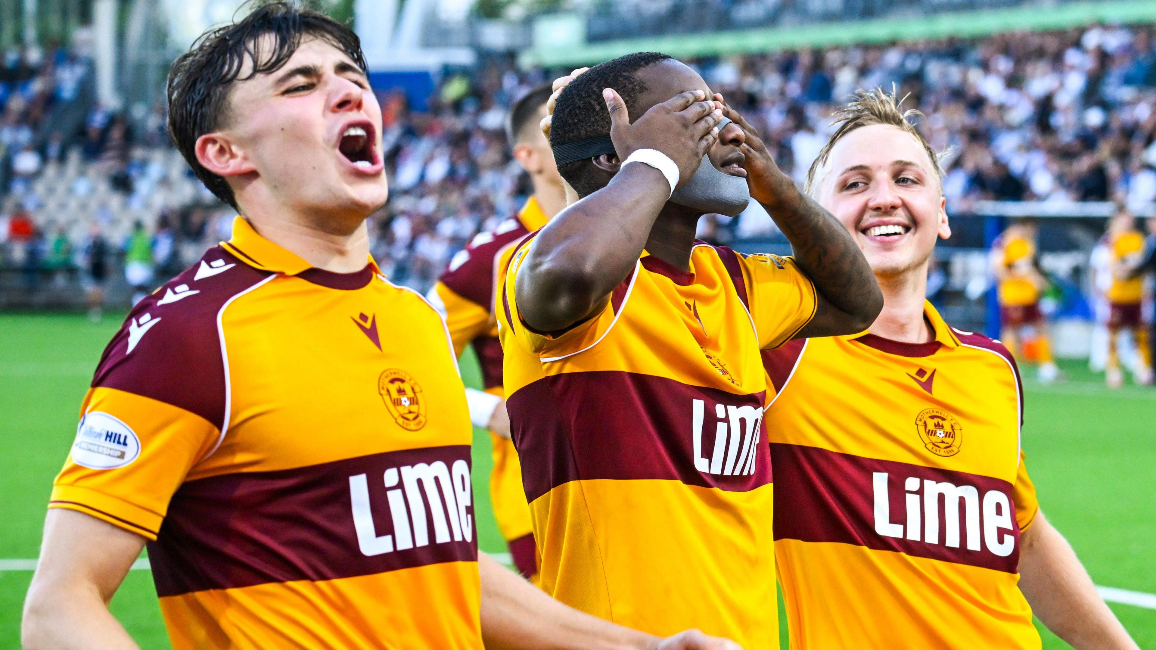Motherwell drew 1-1 in the first leg in Helsinki last week