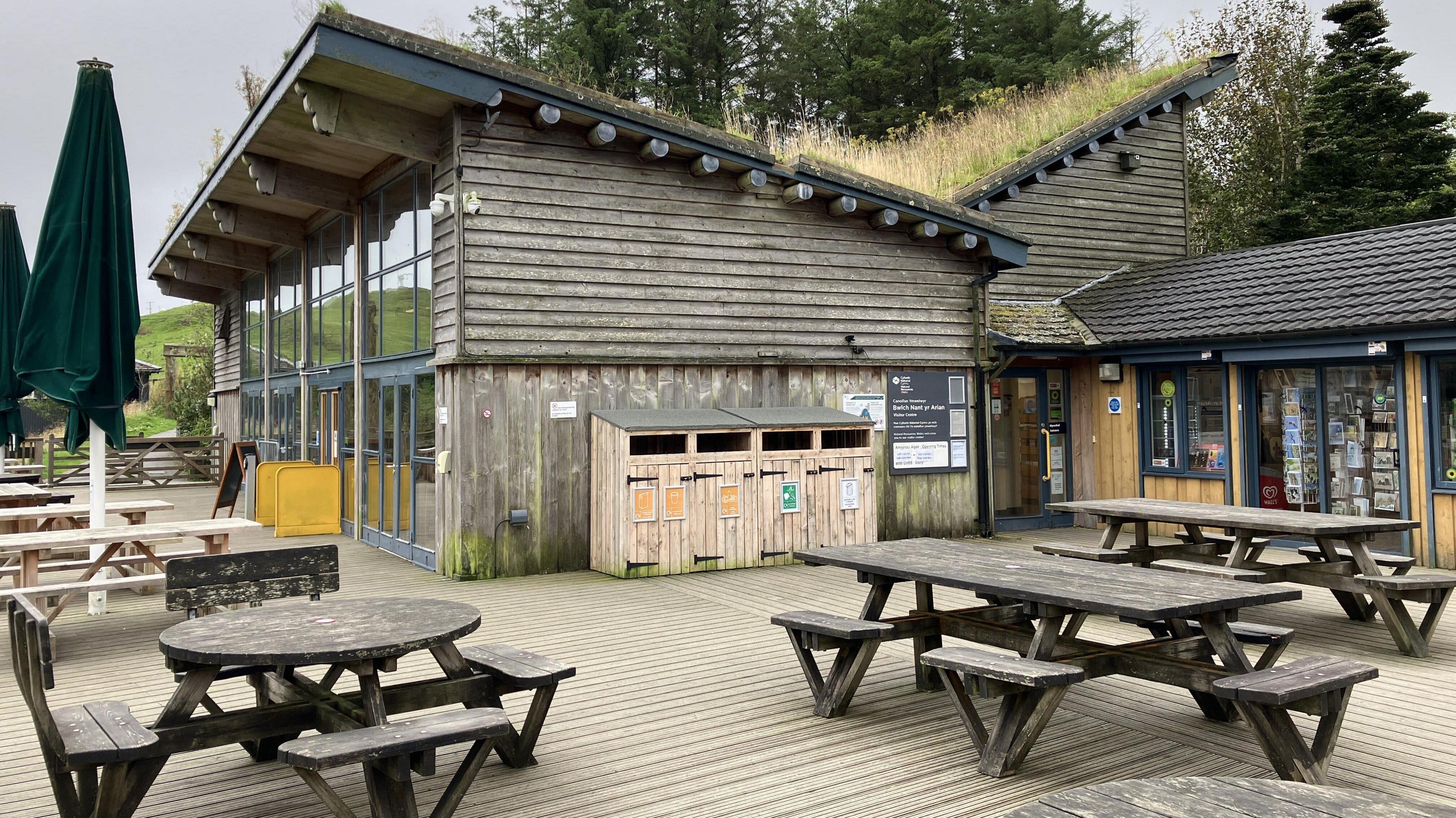 A picture of Bwlch Nant yr Arian visitor centre