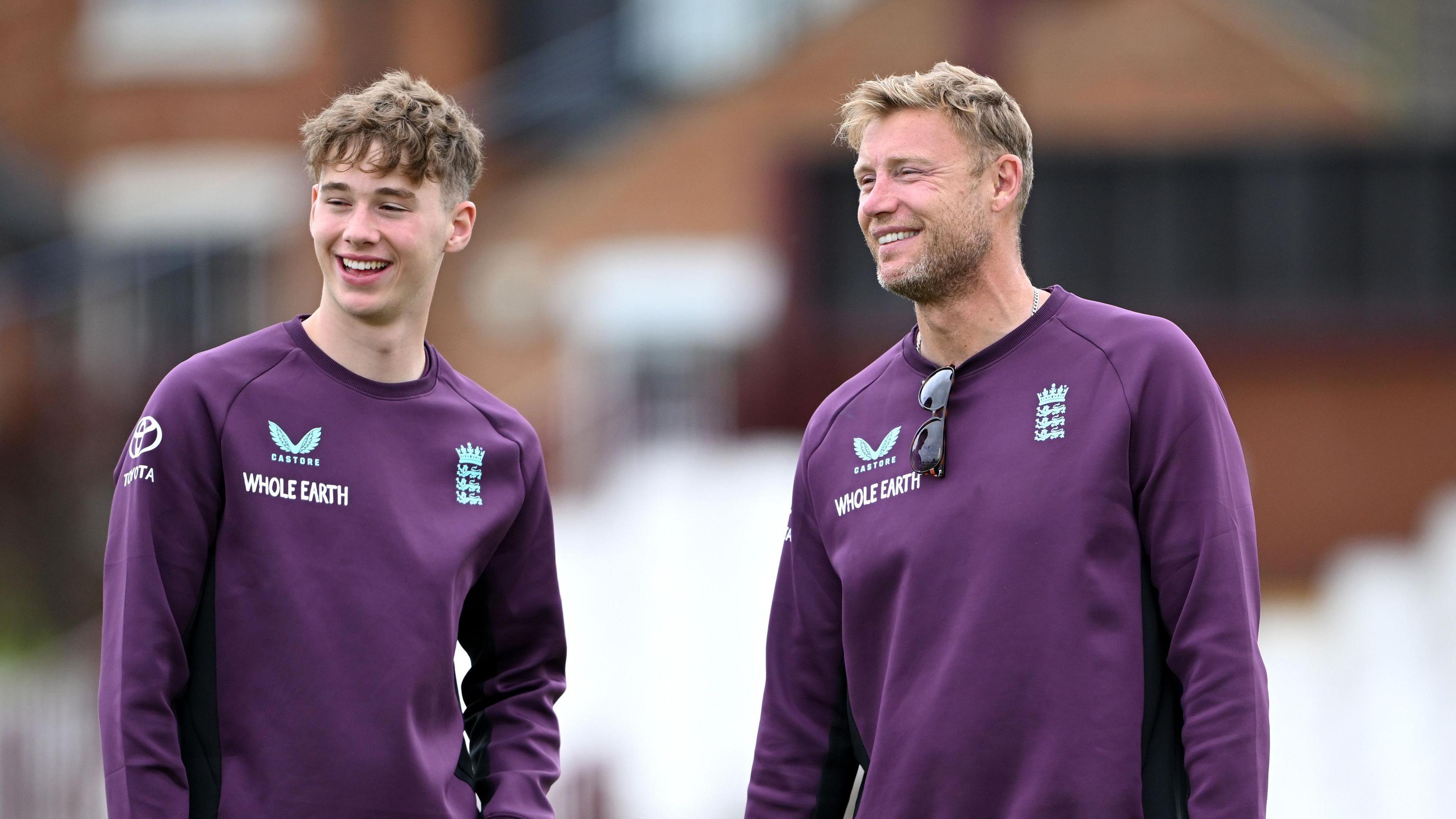 Rocky and Andrew Flintoff
