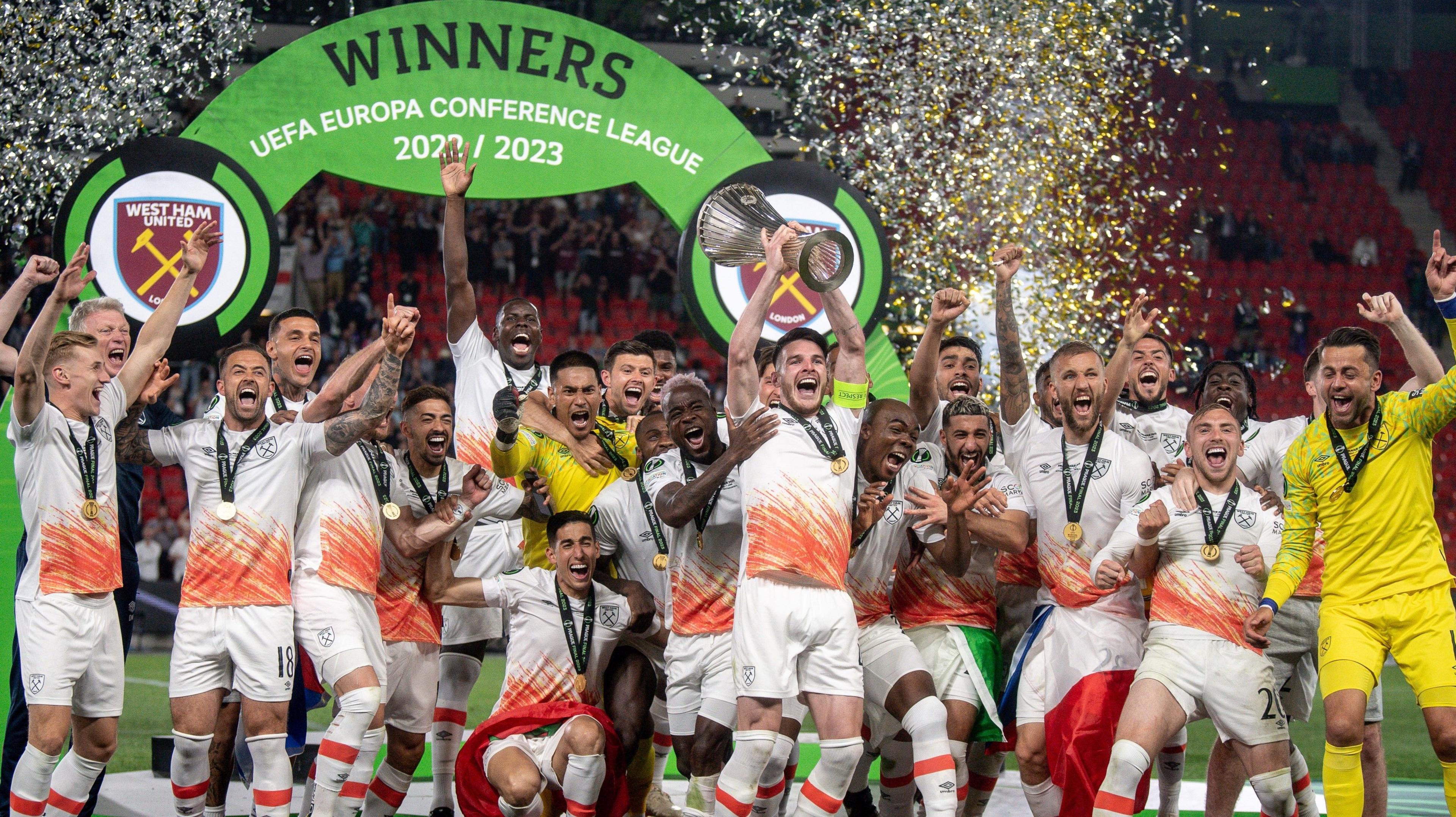 West Ham United News Best Pictures One Year On From Europa Conference 