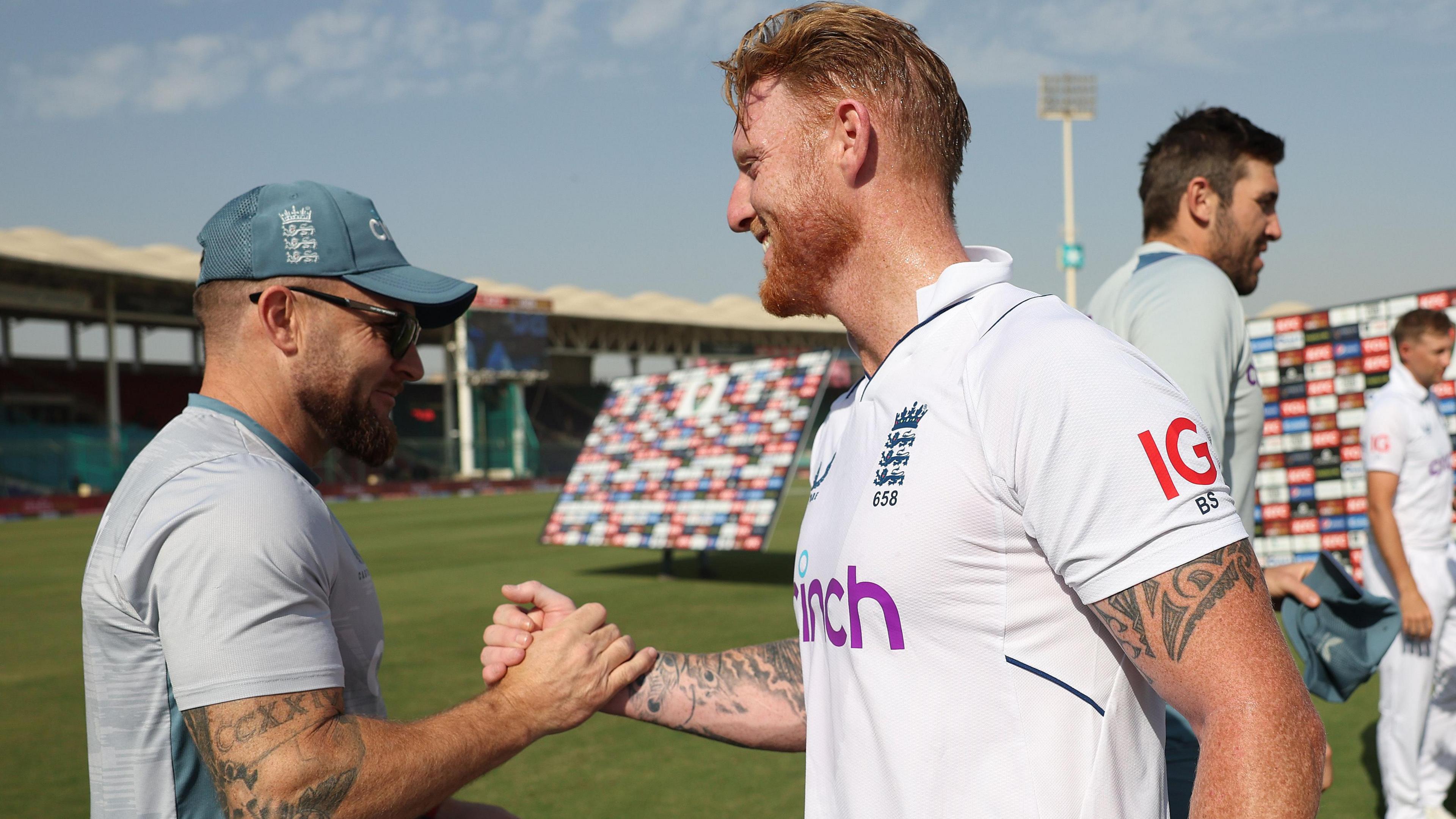 Brendon McCullum and Ben Stokes