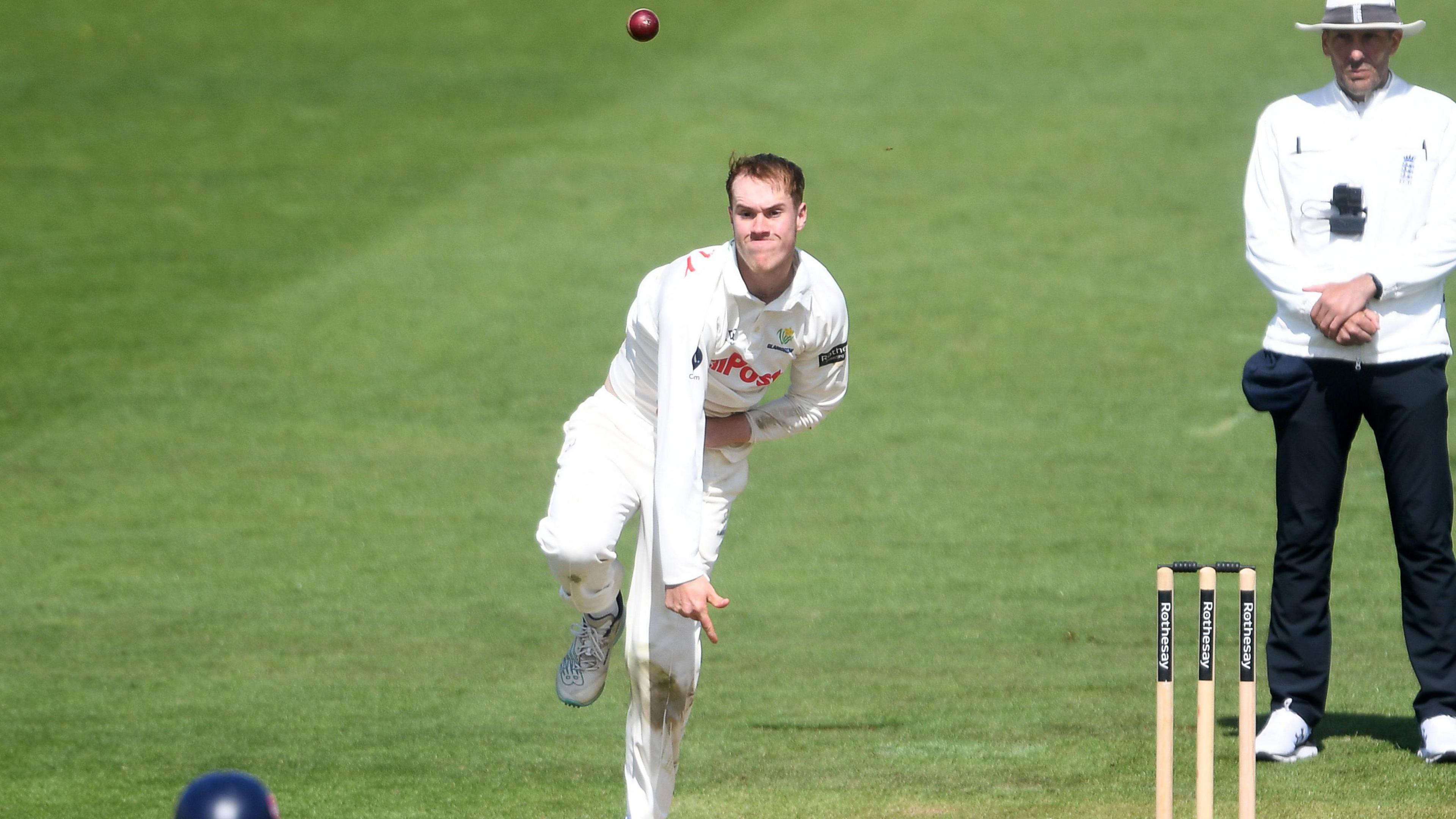Glamorgan's Ben Kellaway recorded career-best performances with bat and ball on the same day