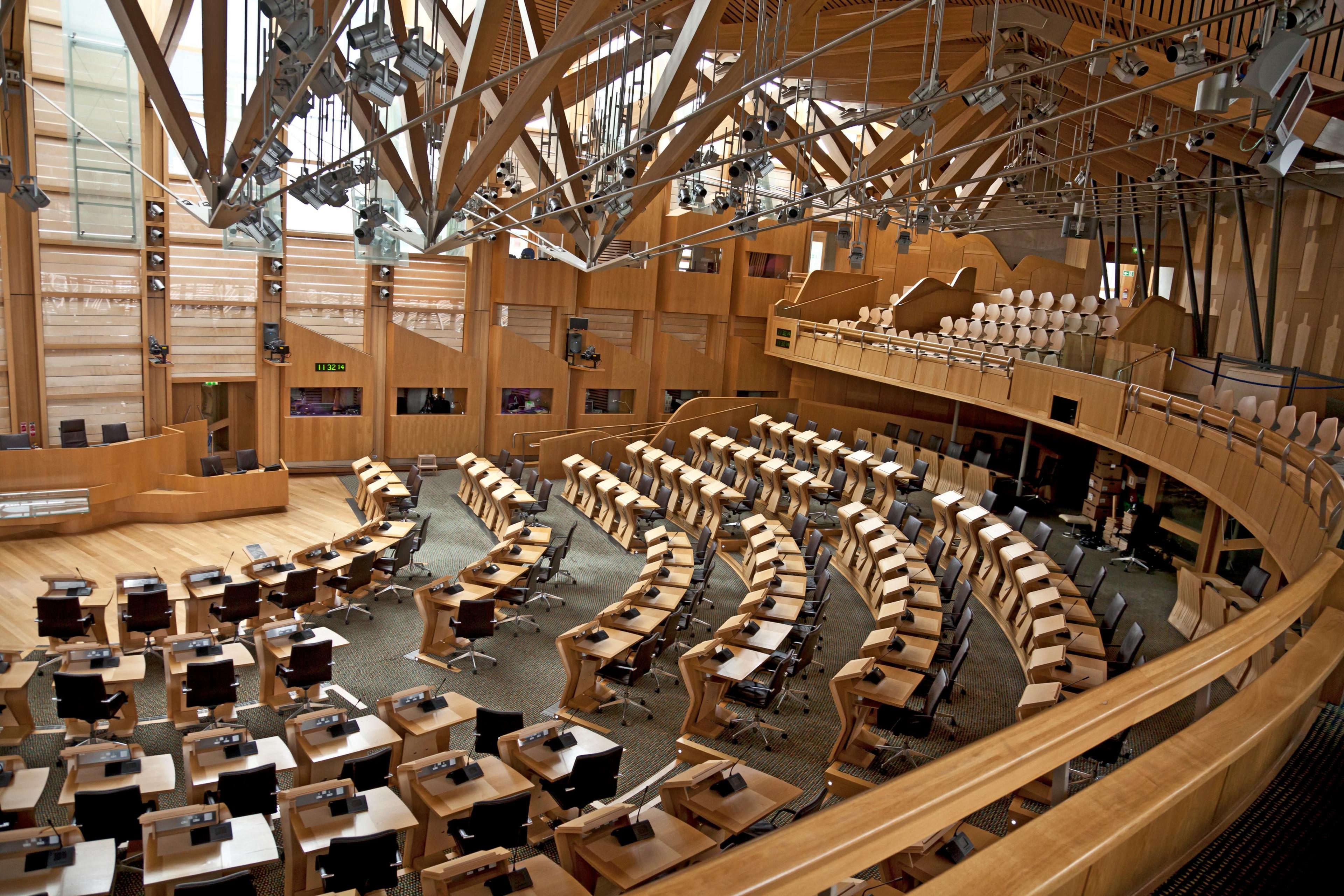 Holyrood chamber