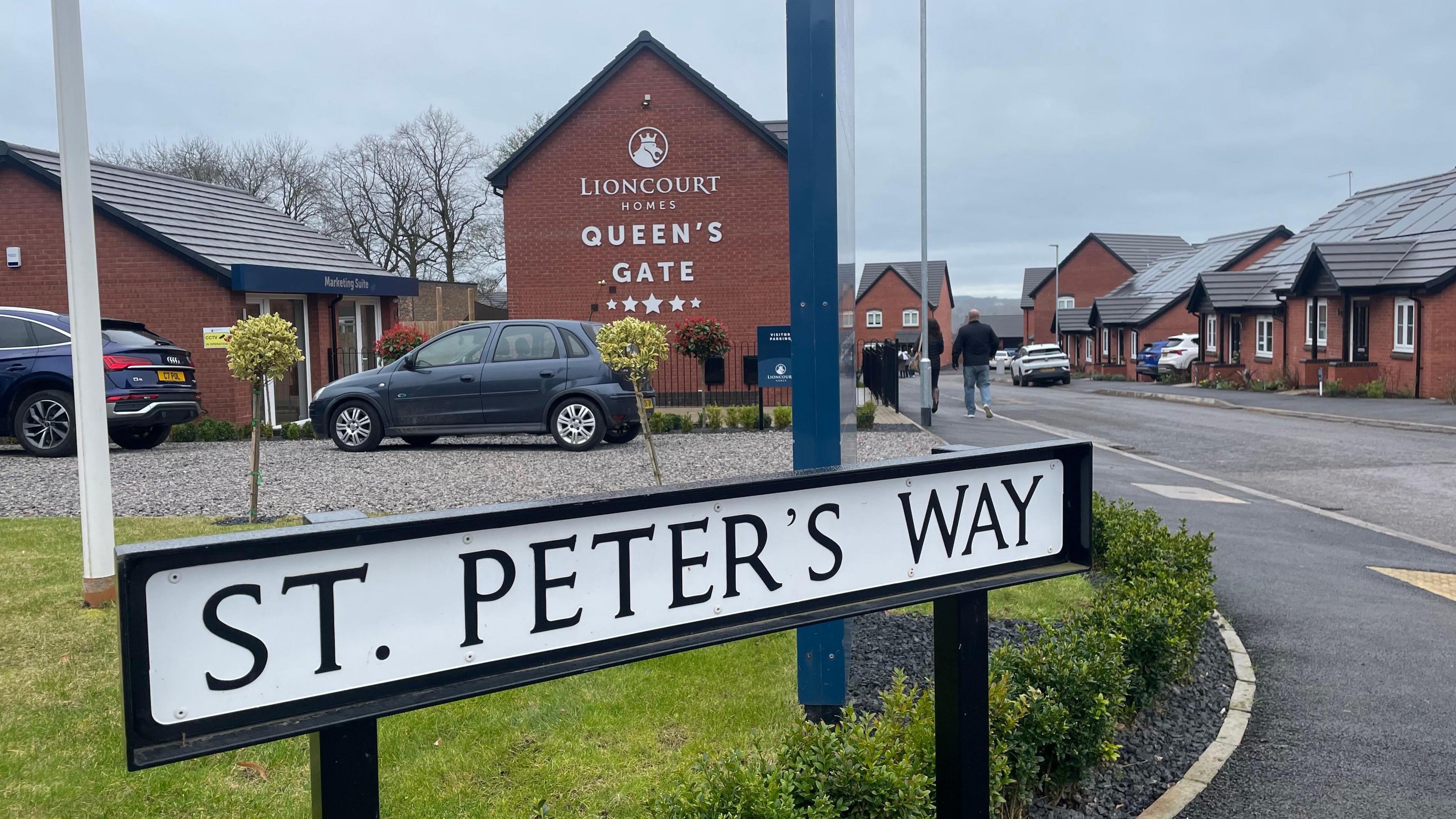 St Peter's Way sign