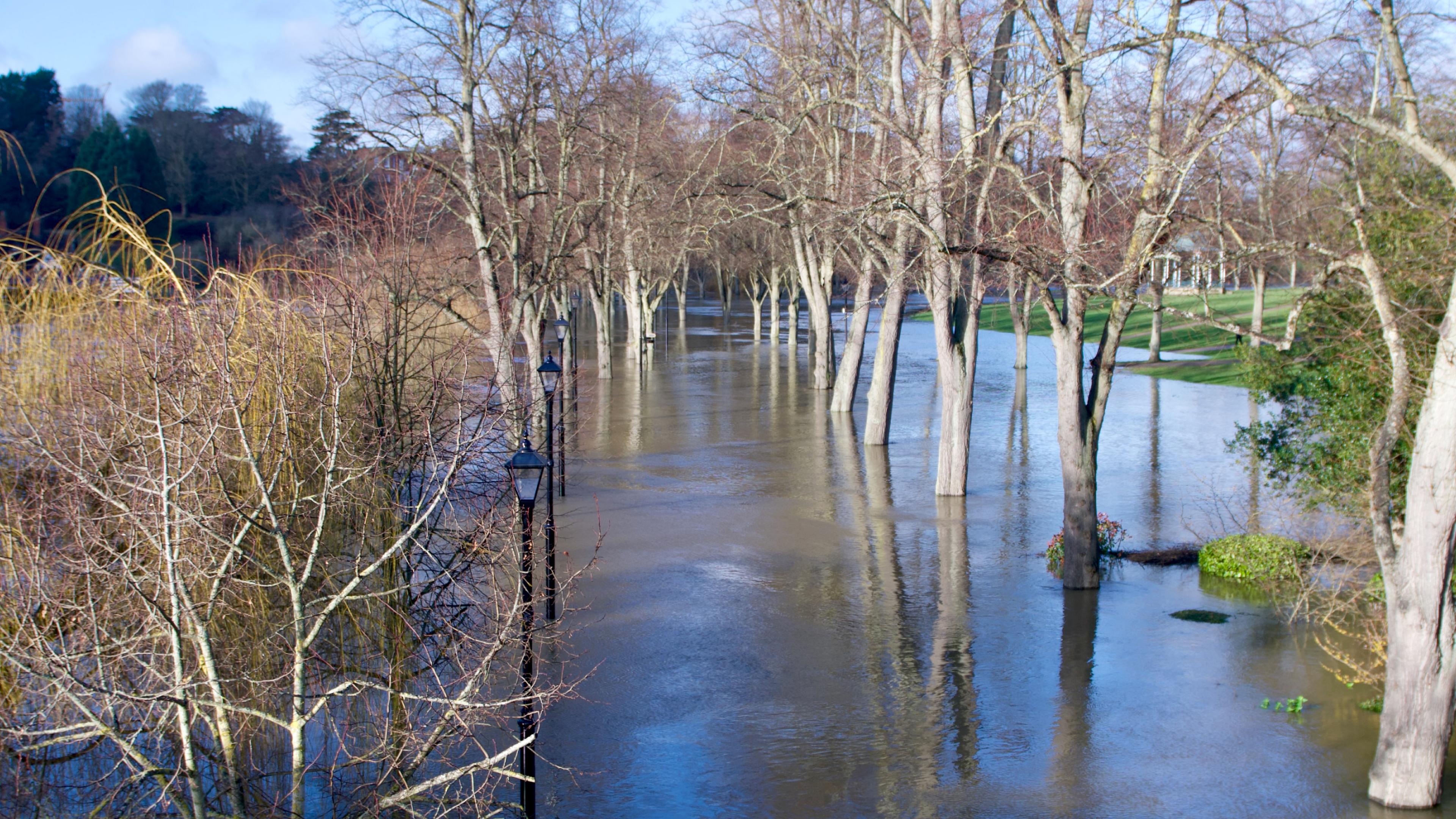 Flooding in Shrewsbury