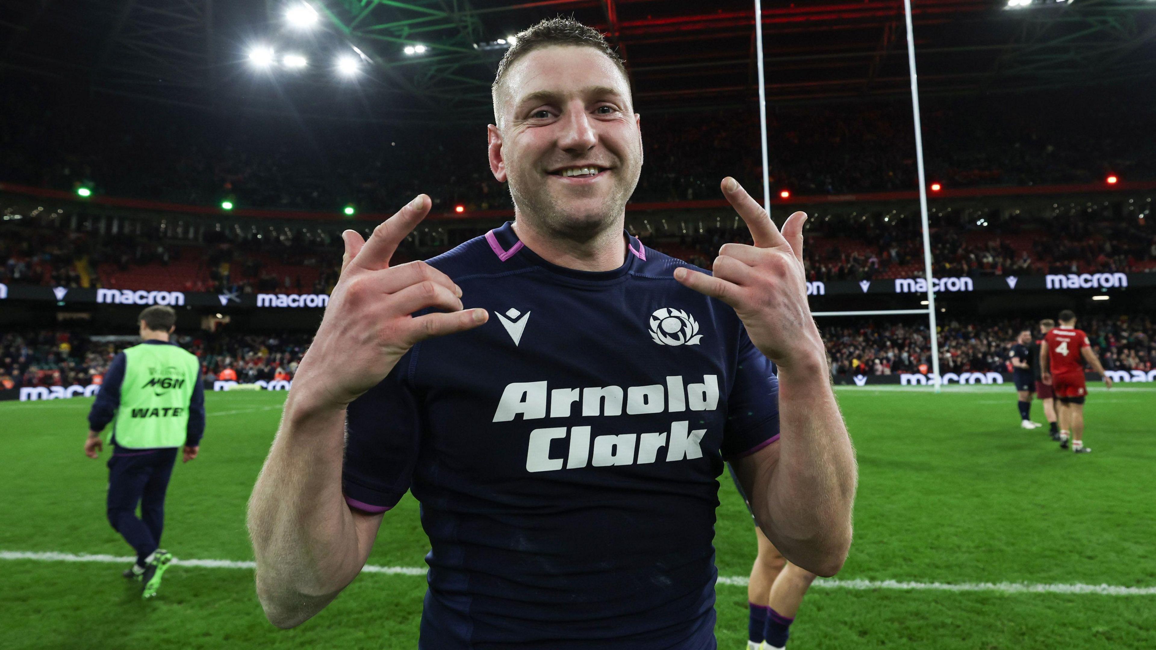 Scotland international Finn Russell