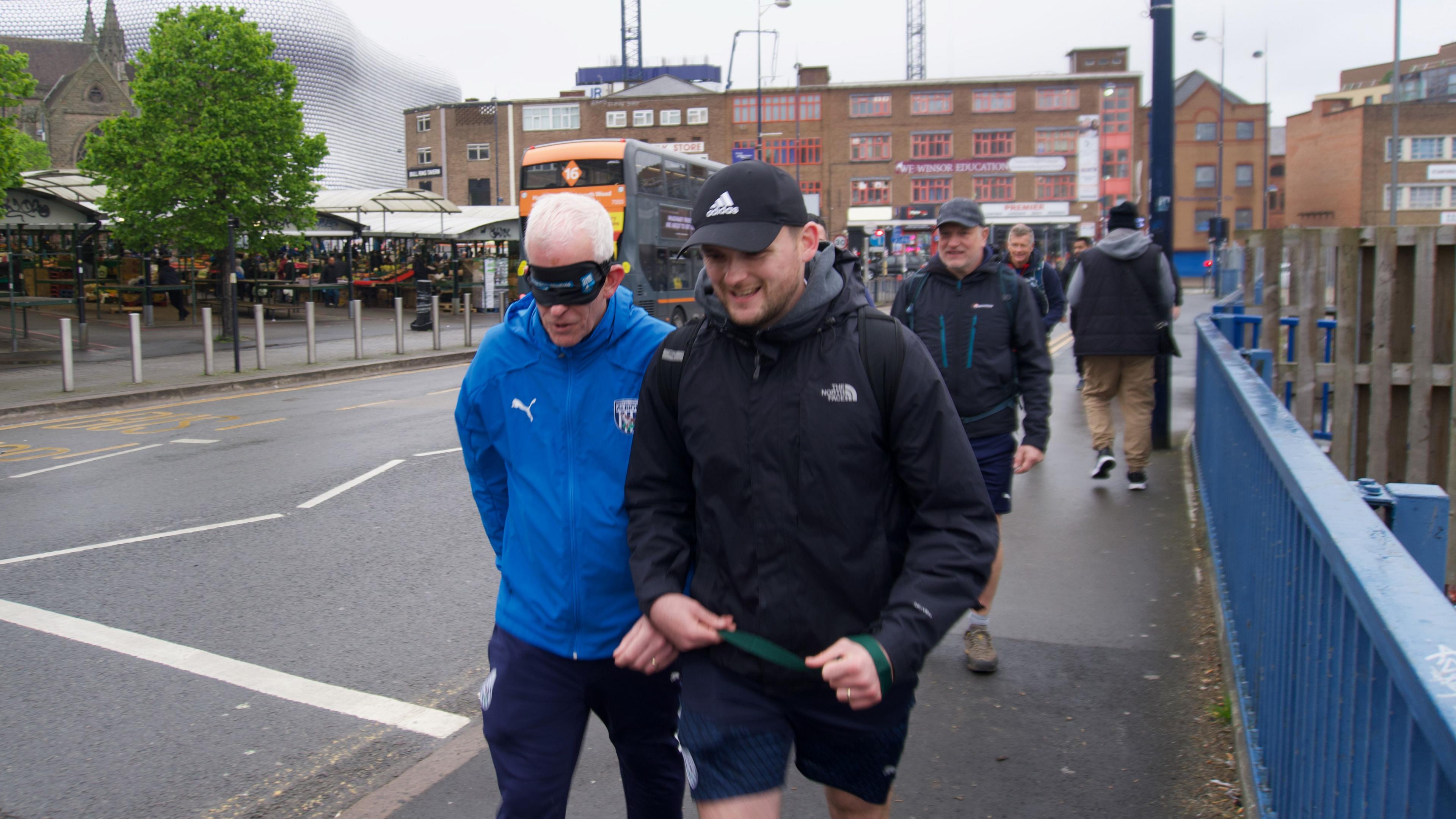 Blind West Bromwich walkers