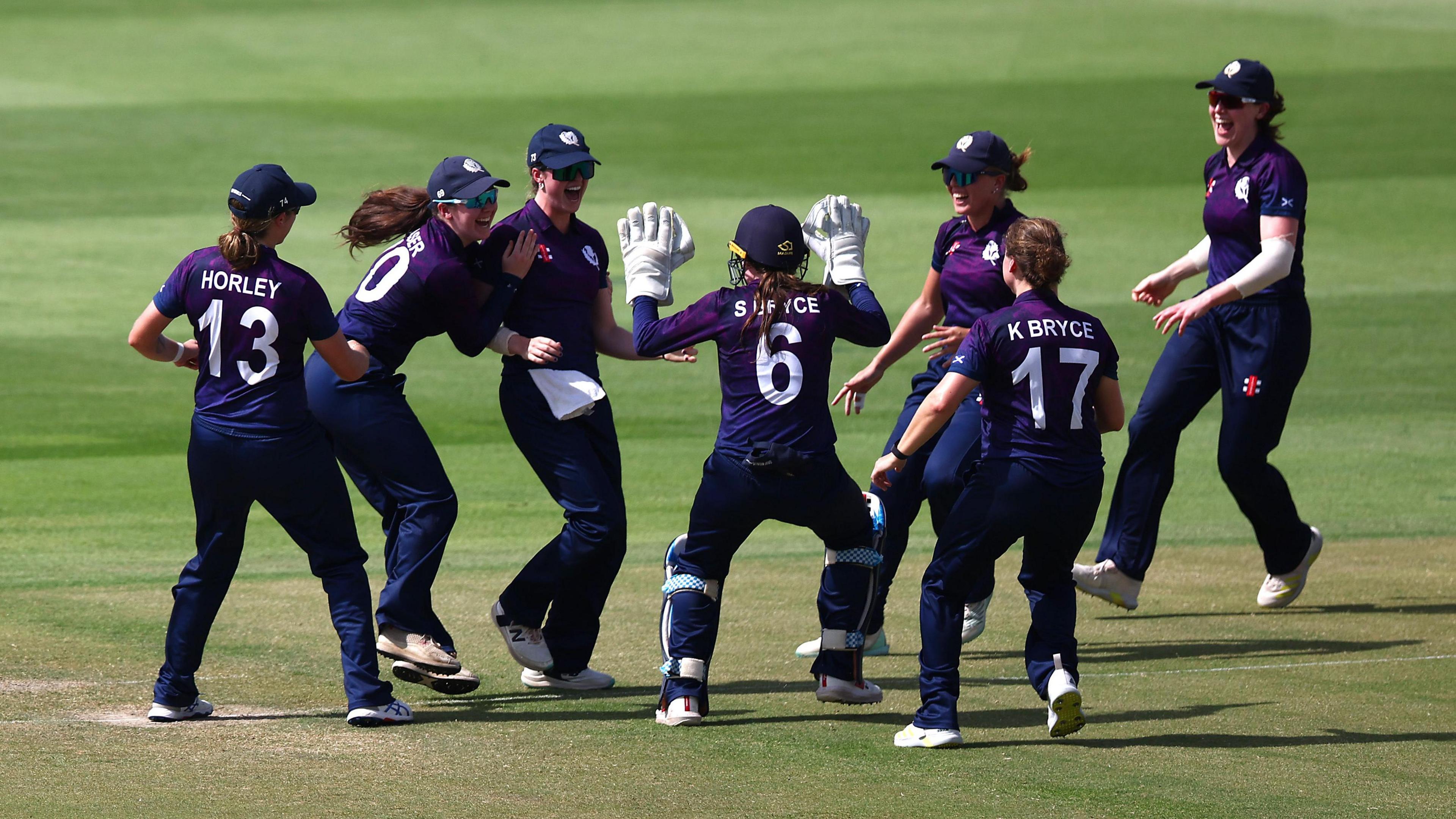 Scotland celebrate