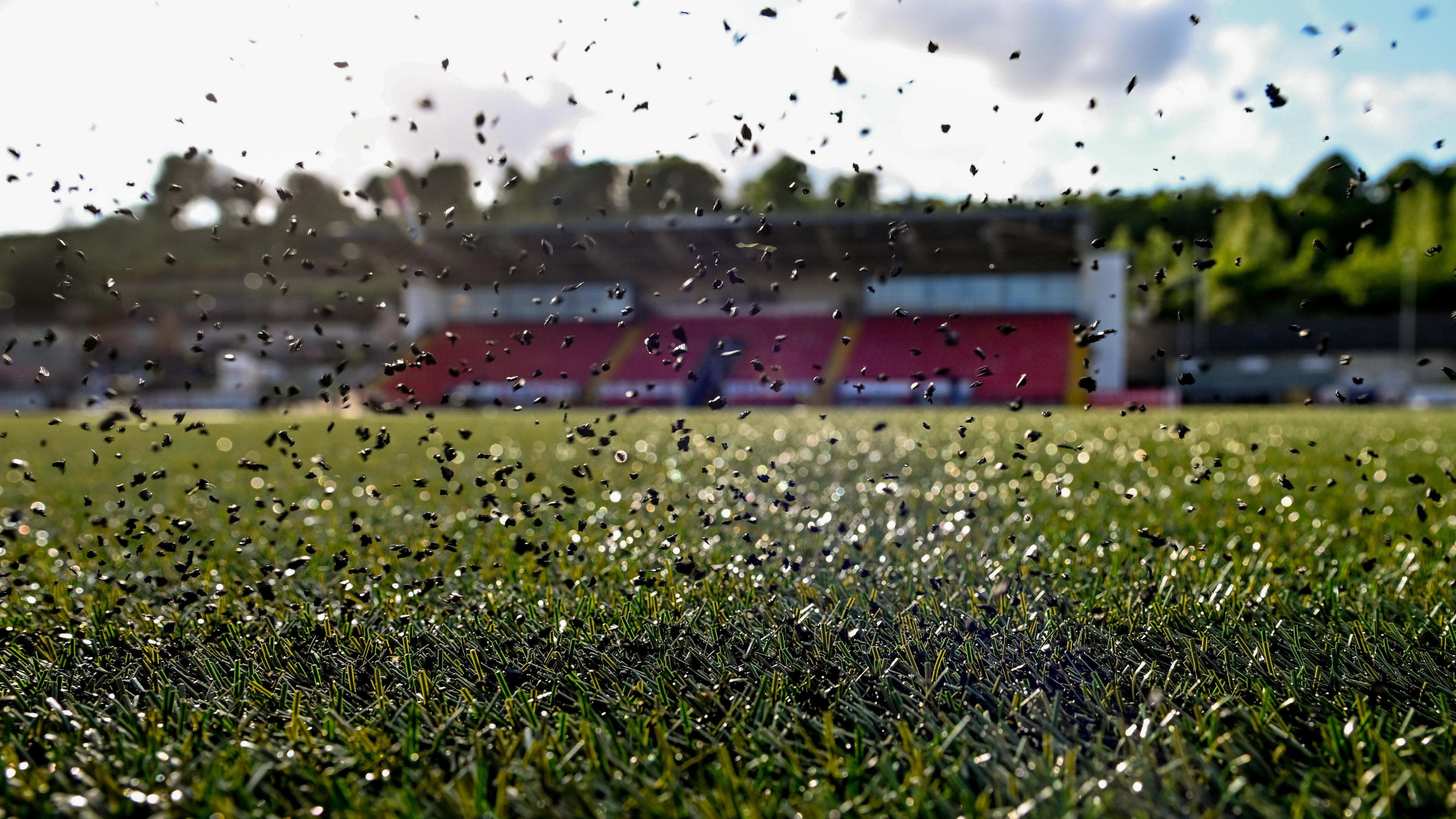 The artificial pitch at the Brandywell