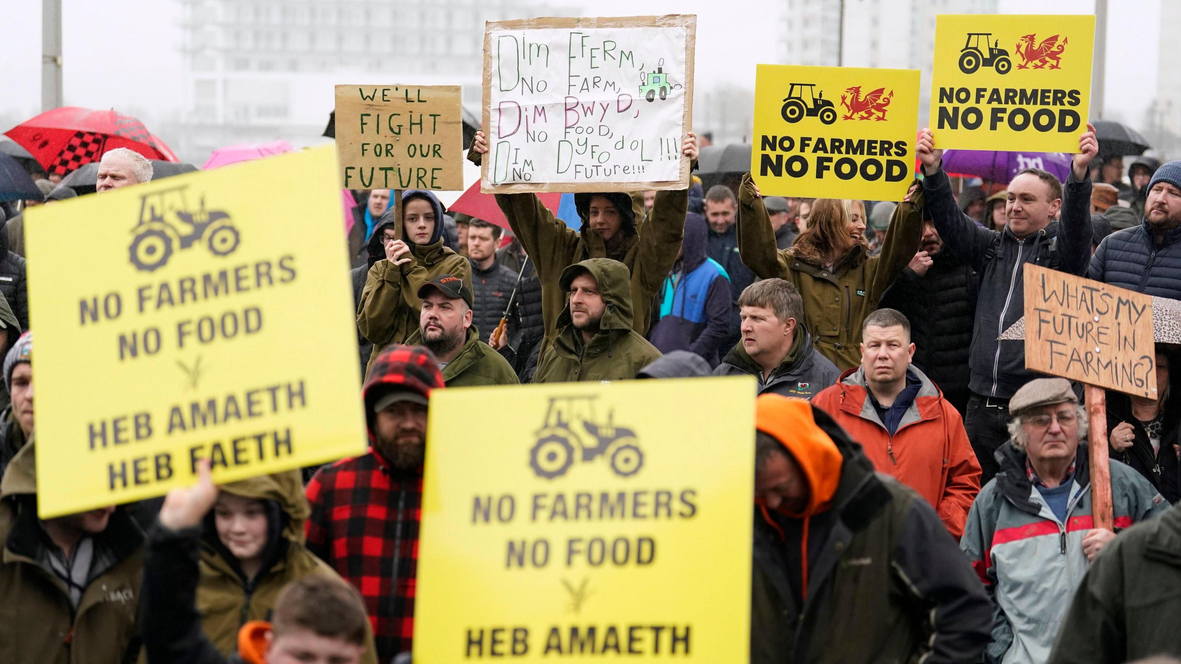 Protest ffermio