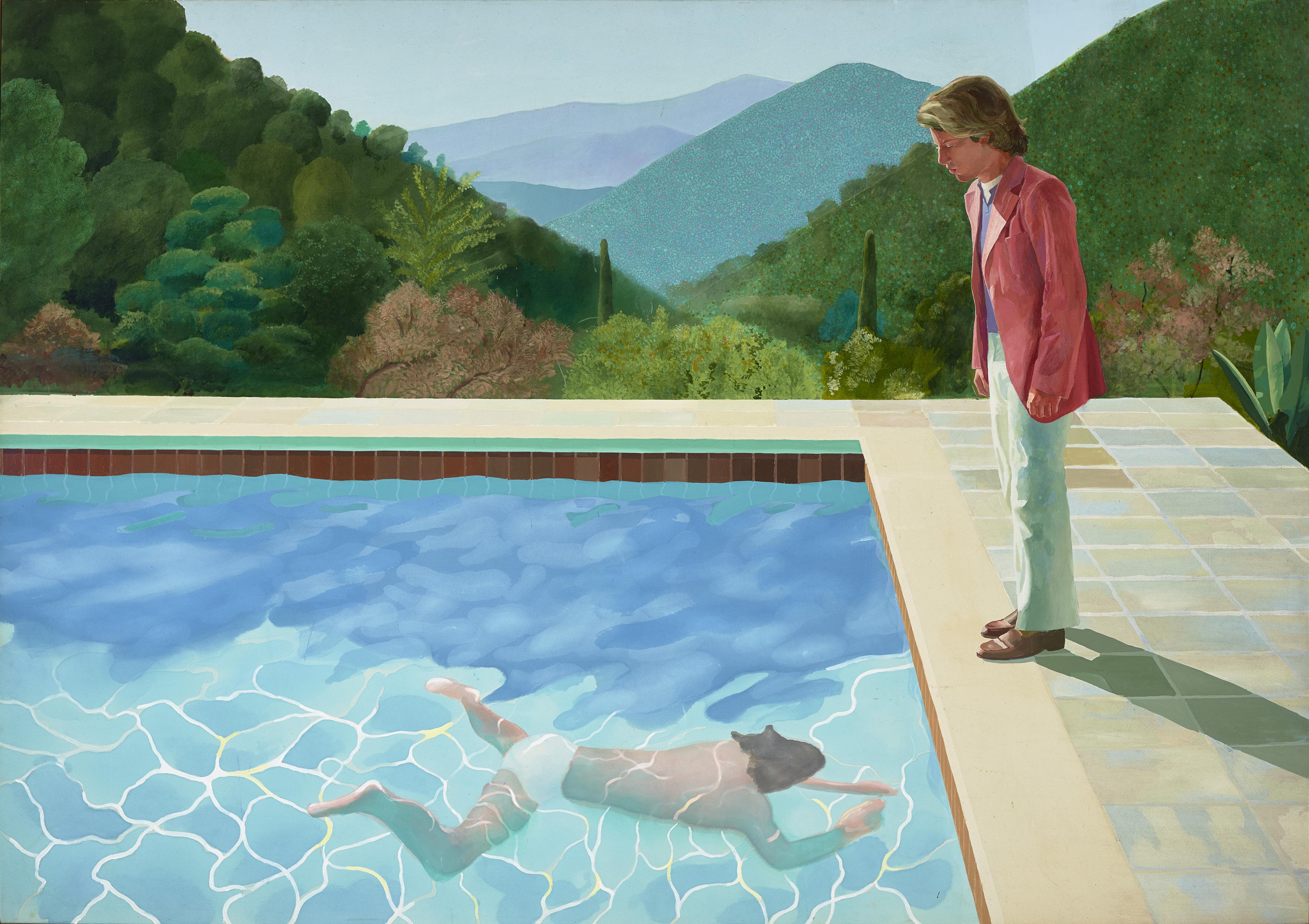 Portrait of an Artist (Pool With Two Figures)