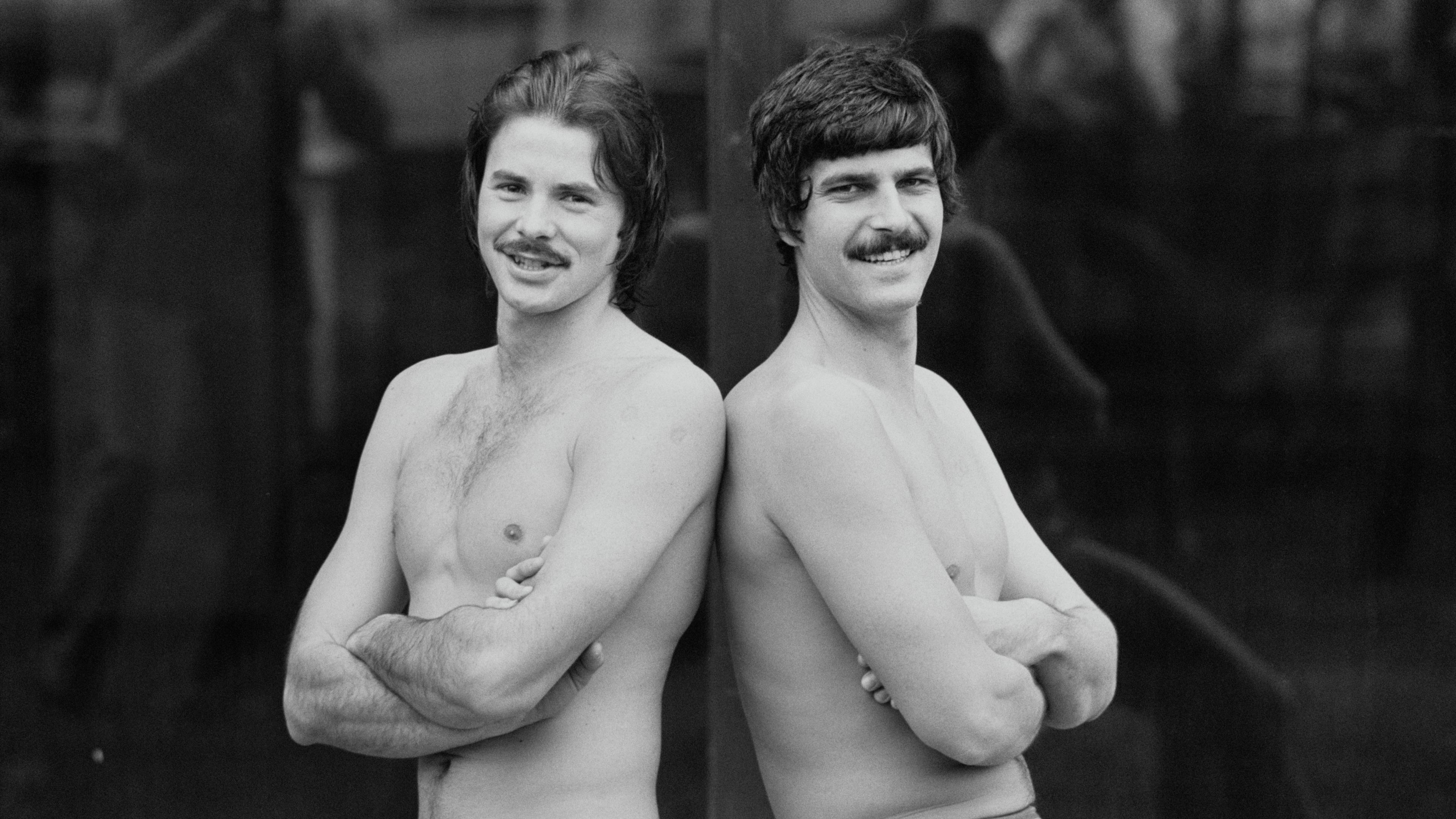 David Wilkie and Mark Spitz
