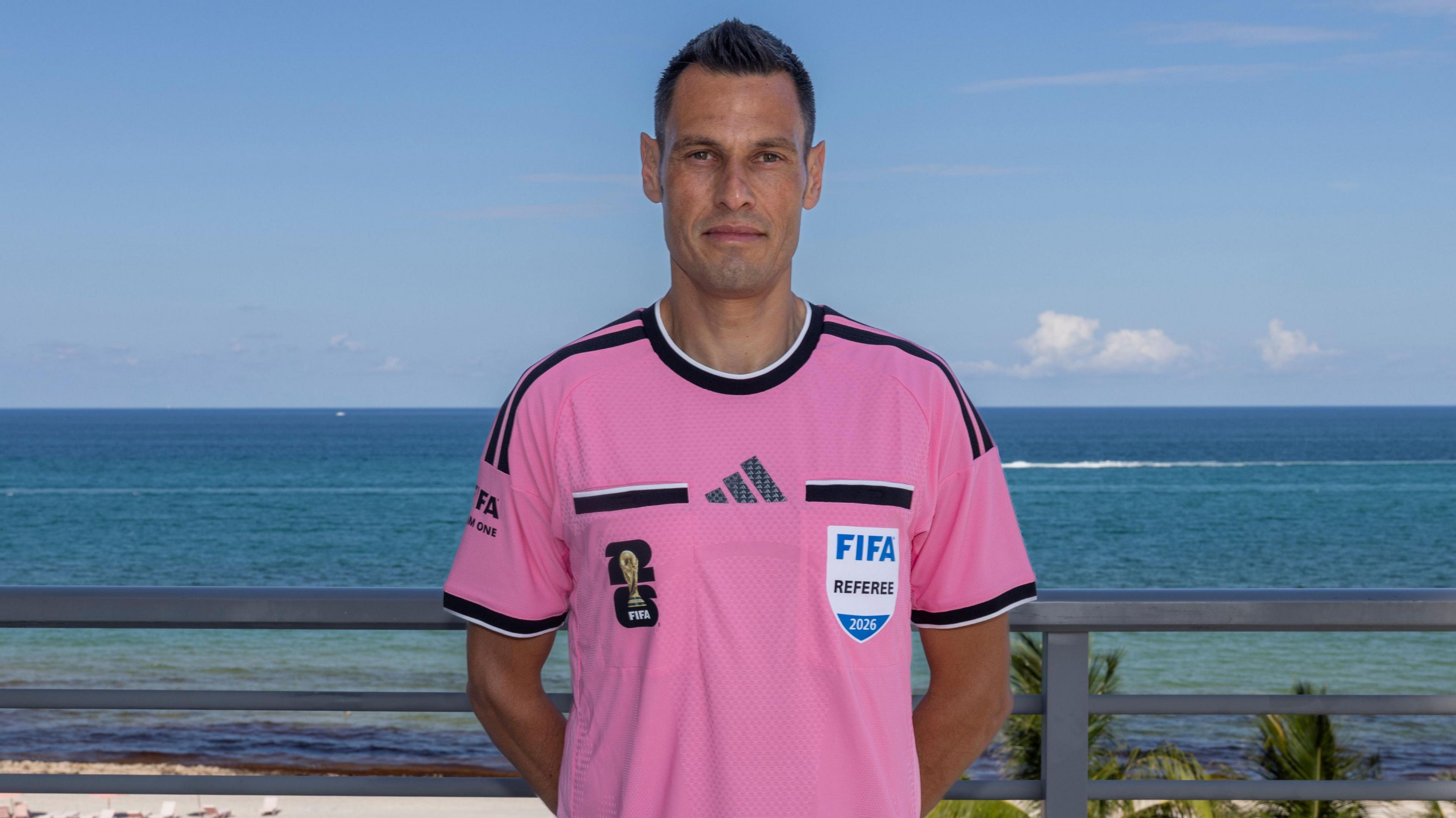 Why will Uruguay v Saudi Arabia referee wear pink? Why will Uruguay v Saudi Arabia referee wear pink?