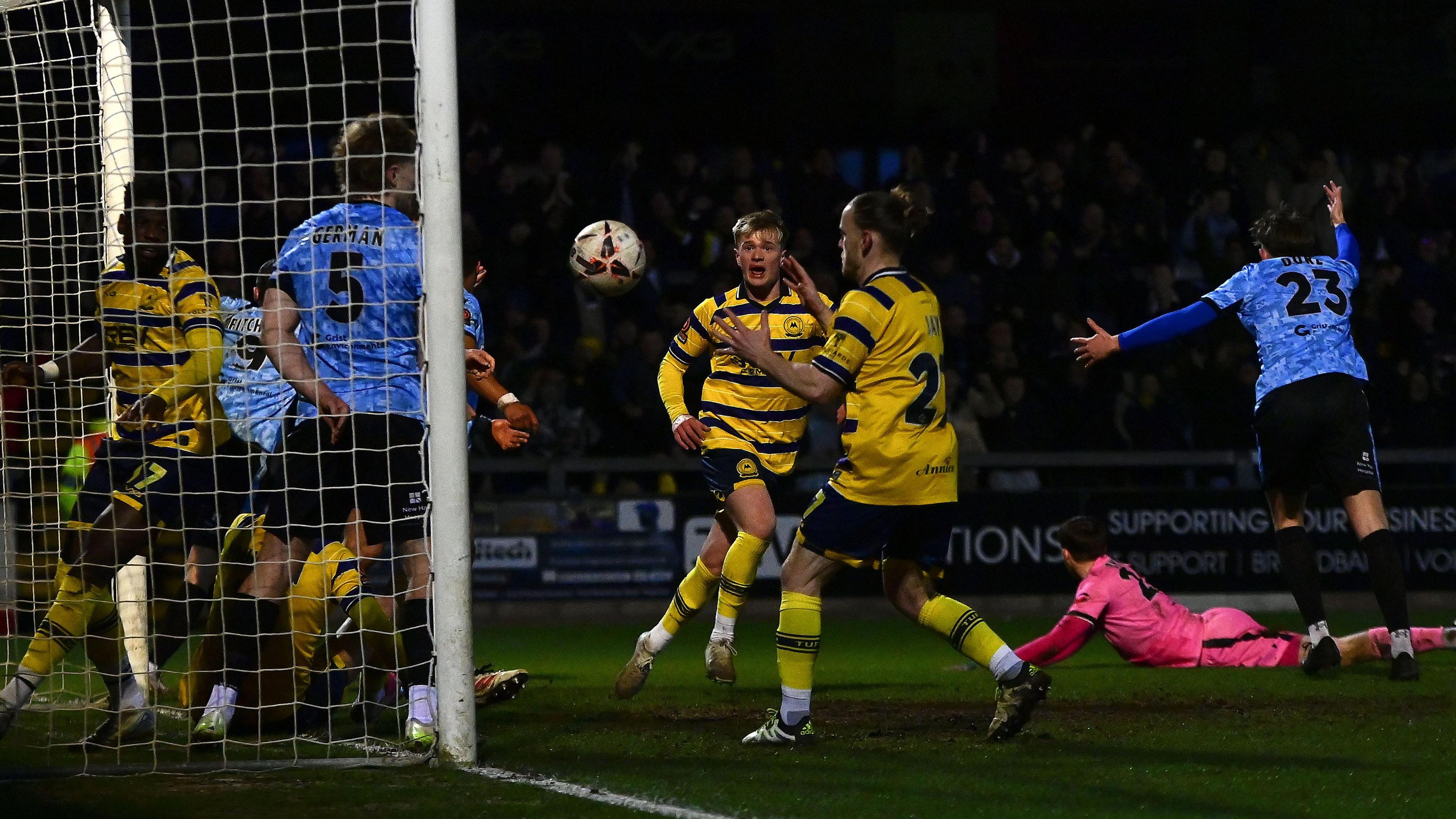 Will Jenkins-Davies' goal for sixth-placed Torquay United