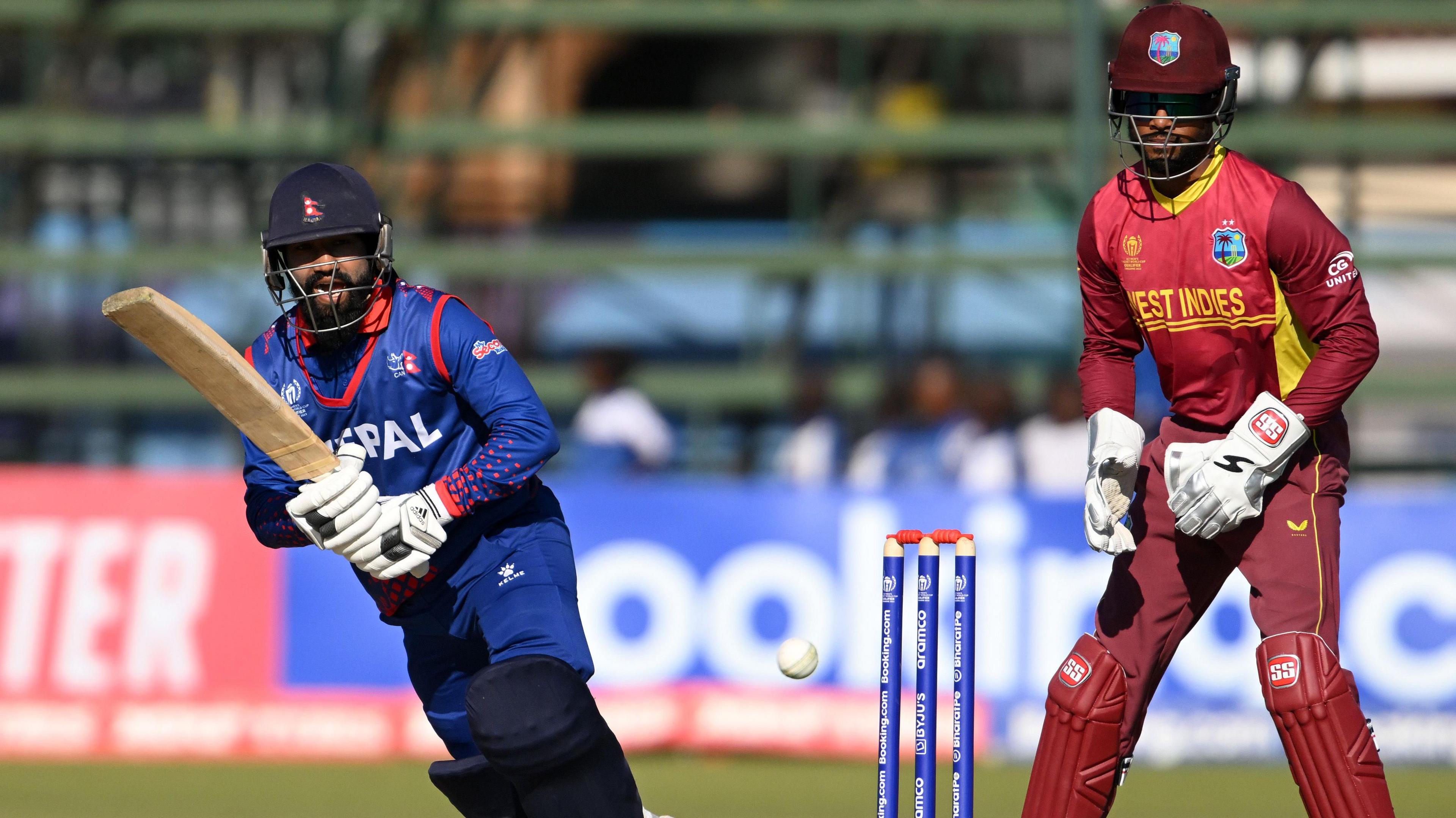 Nepal's Dipenda Airee hits out against West Indies in 2023