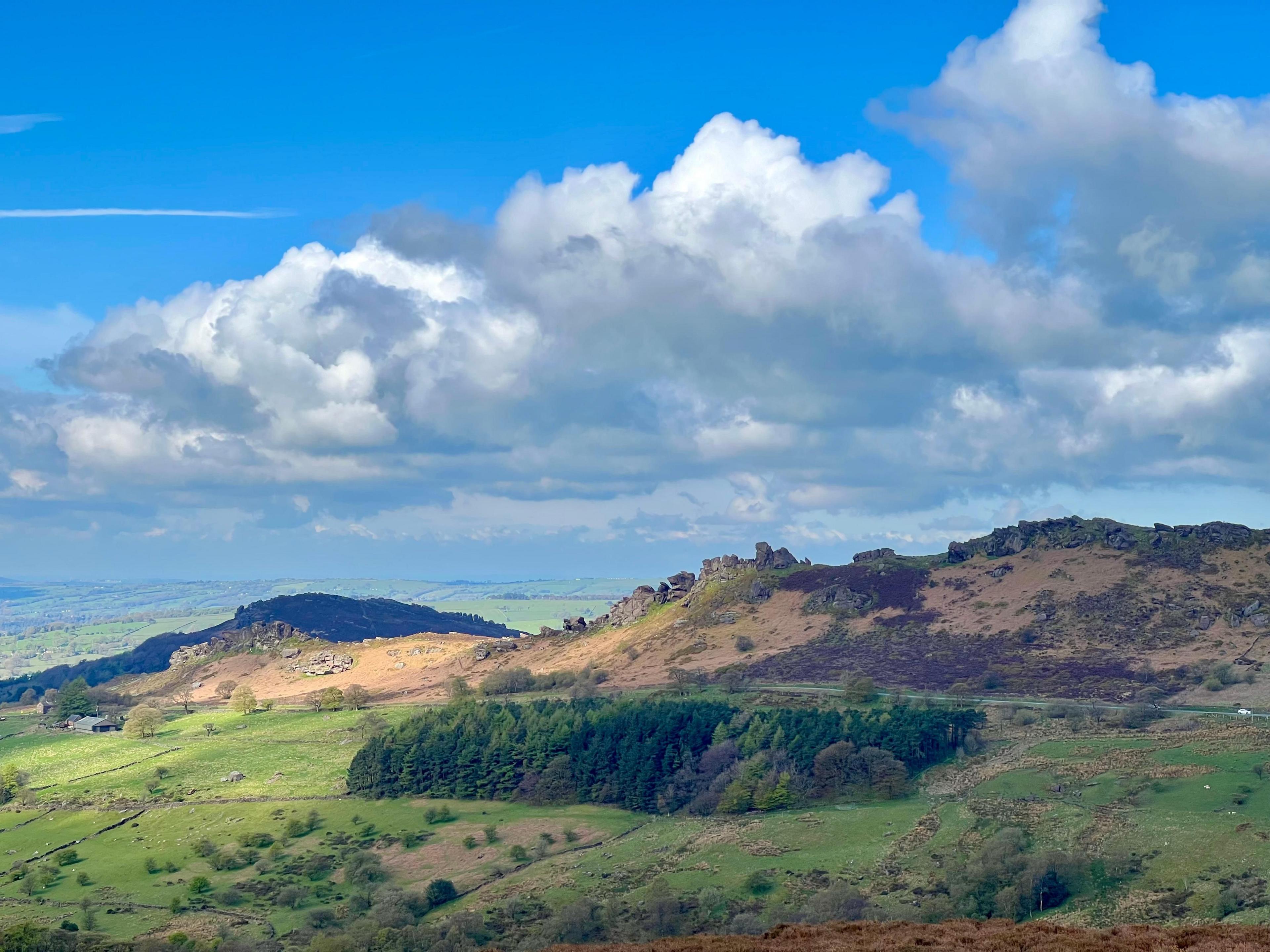 Hills  near Leek