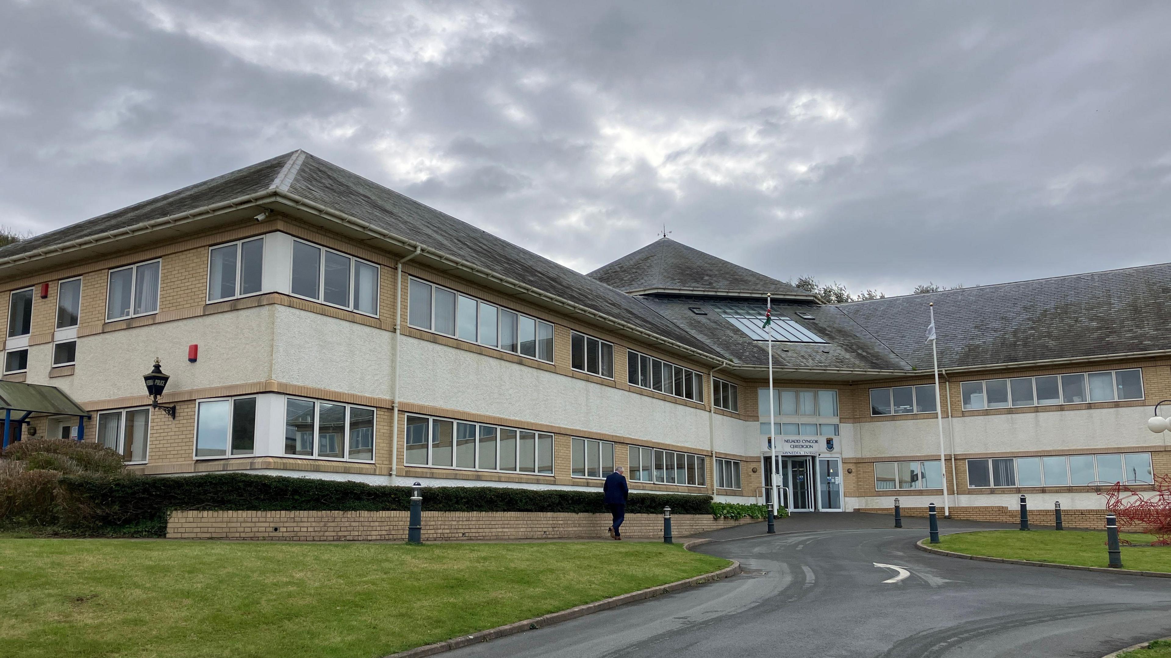 Ceredigion council's office