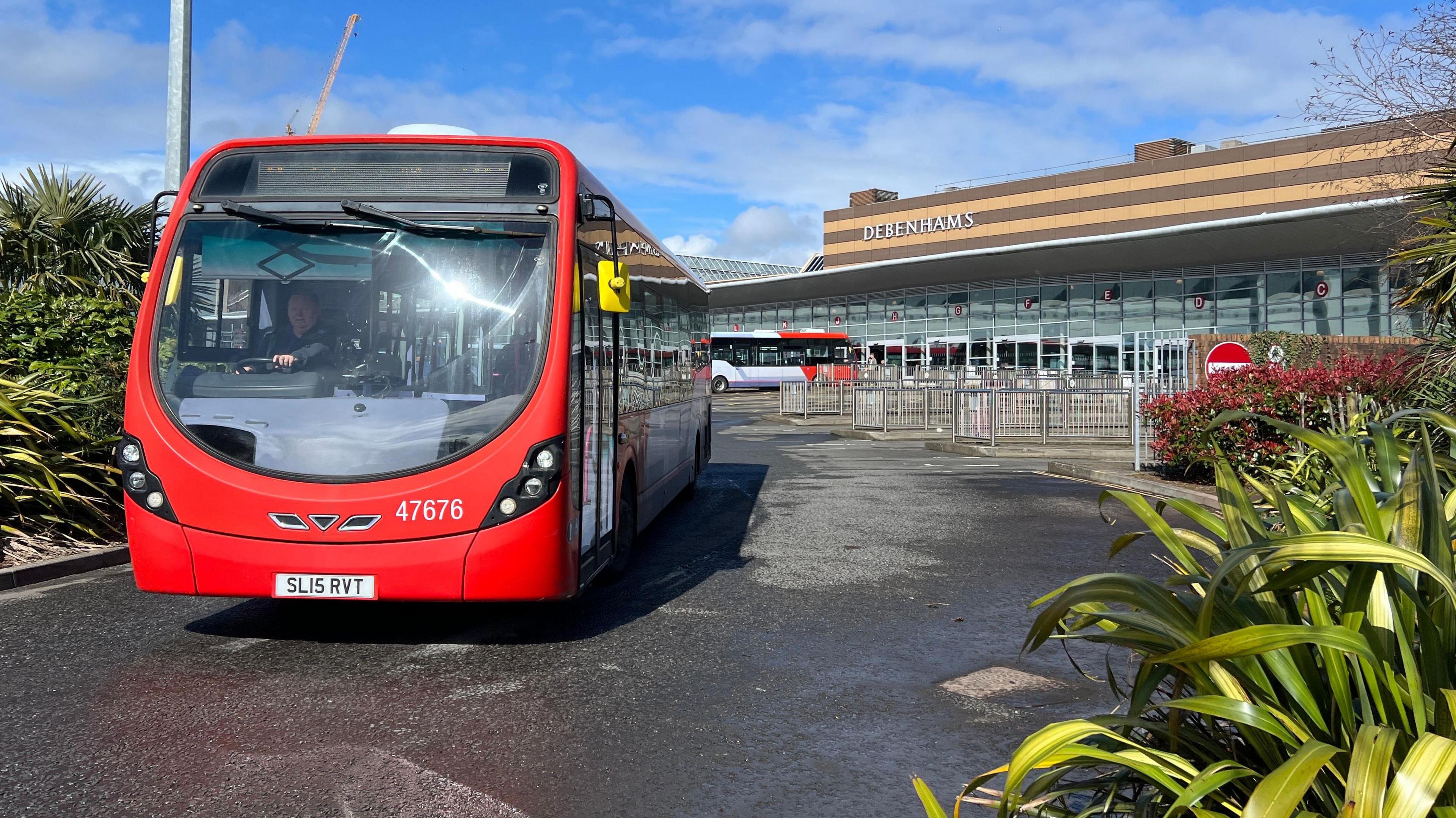 Bus in Swansea