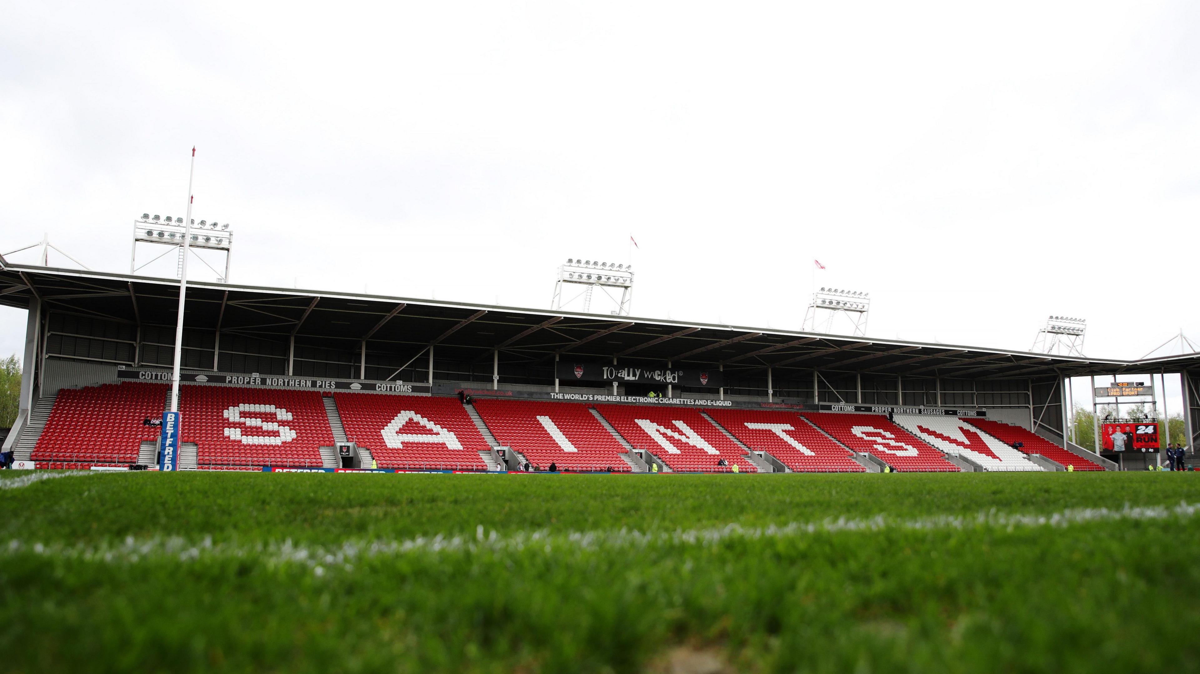 General view of St Helens Stadium