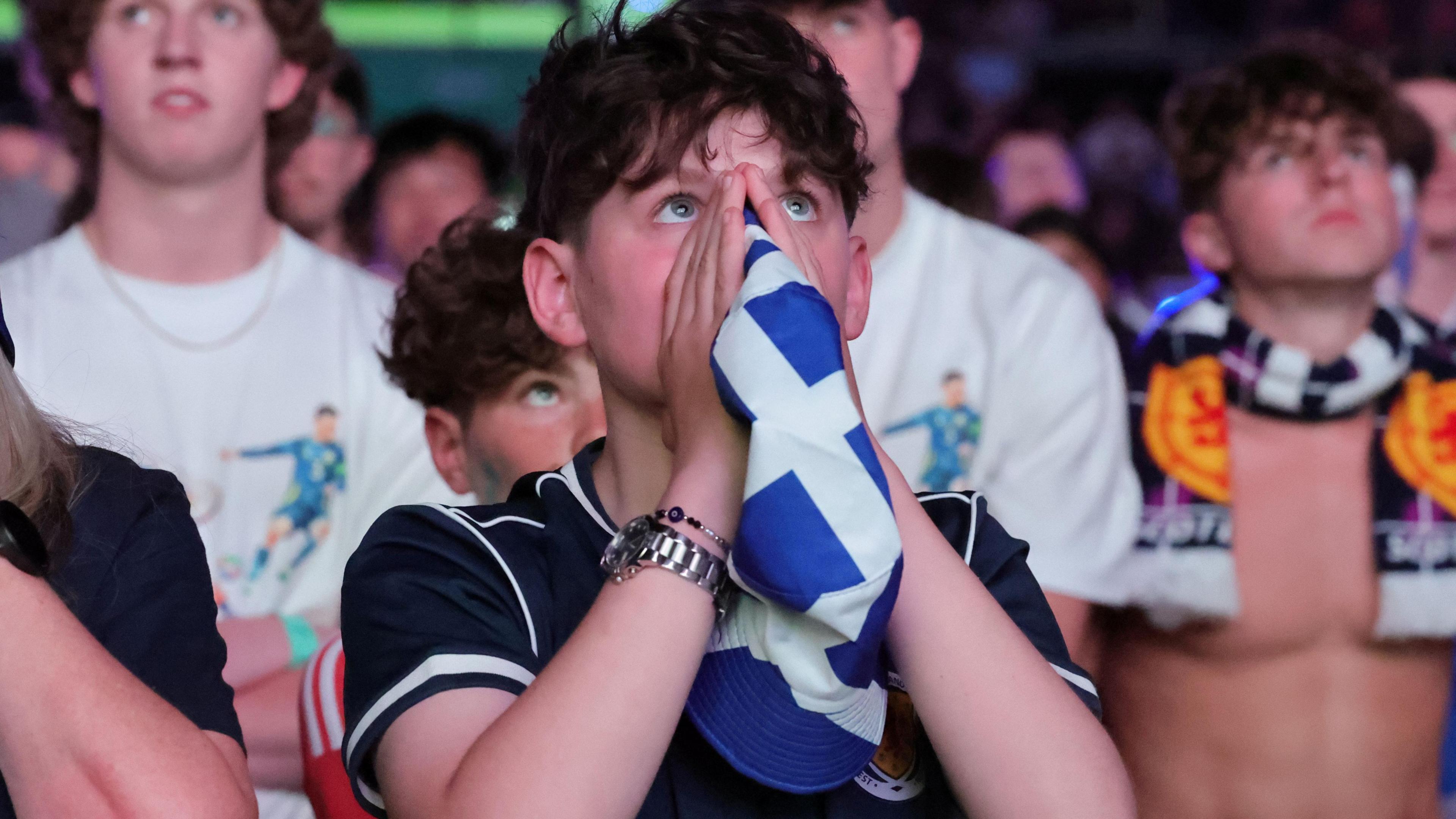 Scotland fan at Hydro