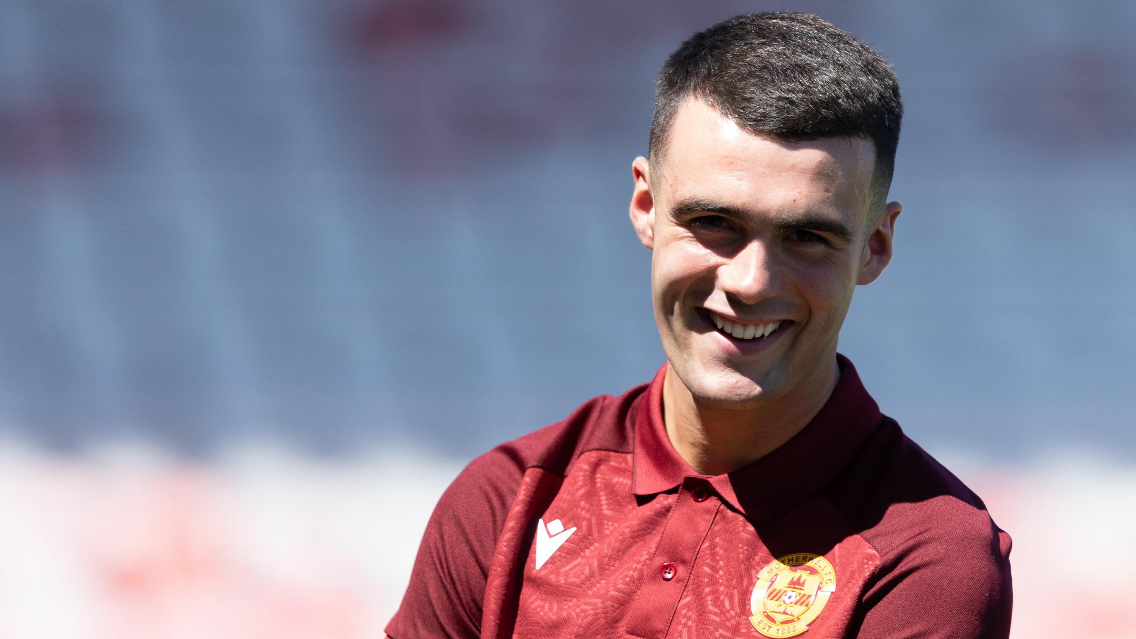 Motherwell midfielder Lennon Miller