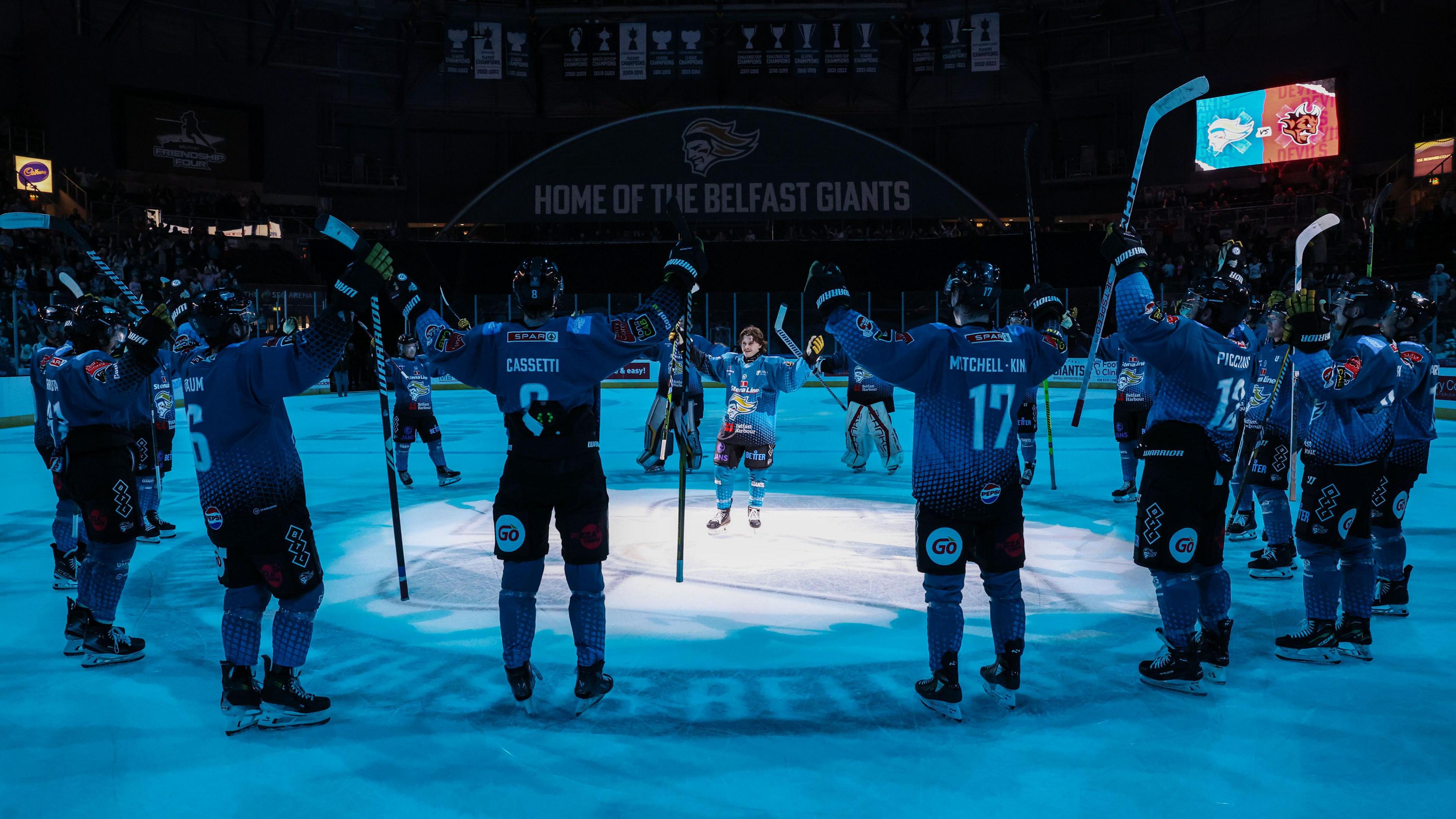 Belfast Giants will celebrate their 25th anniversary season