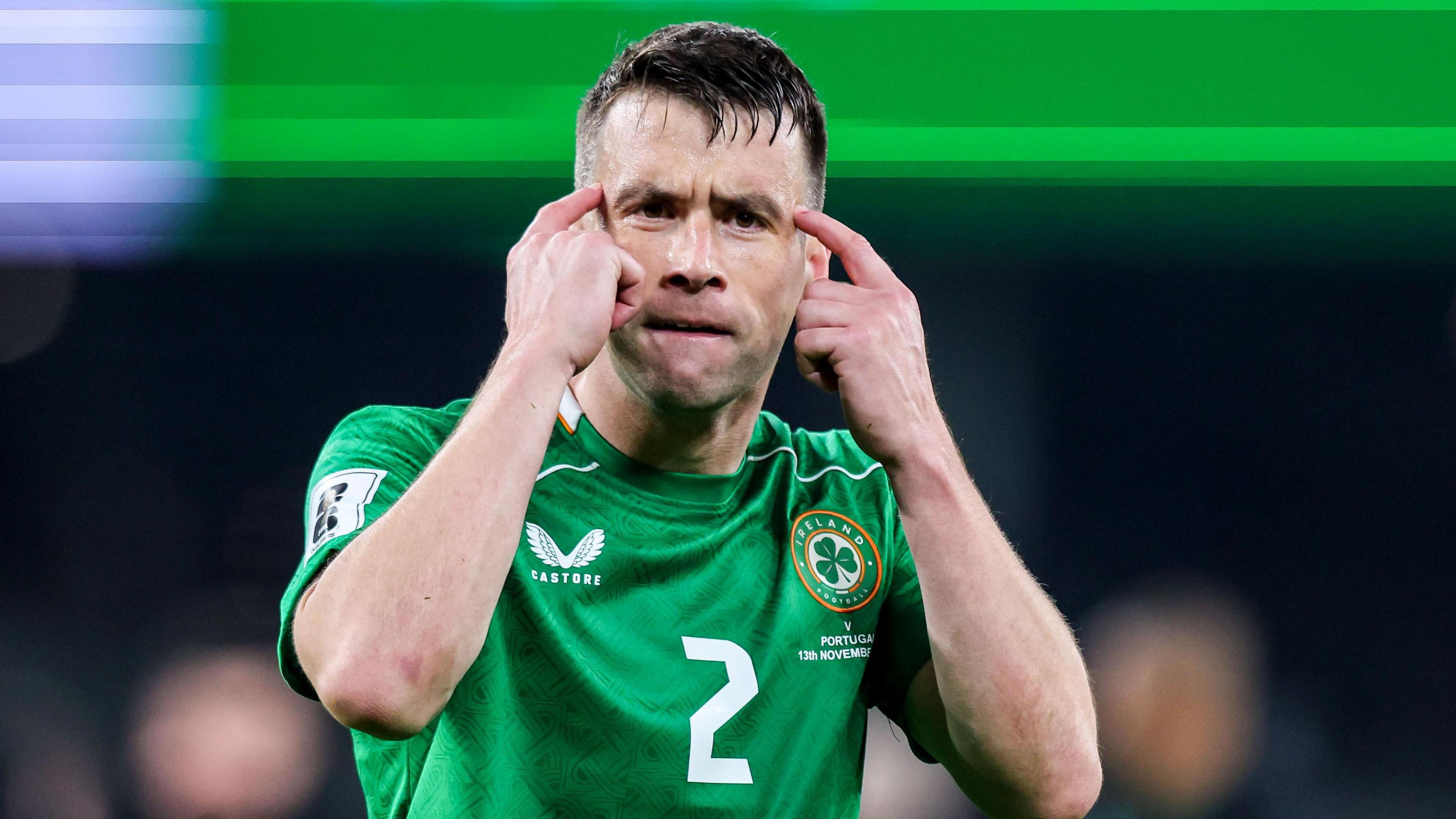 Seamus Coleman at full-time