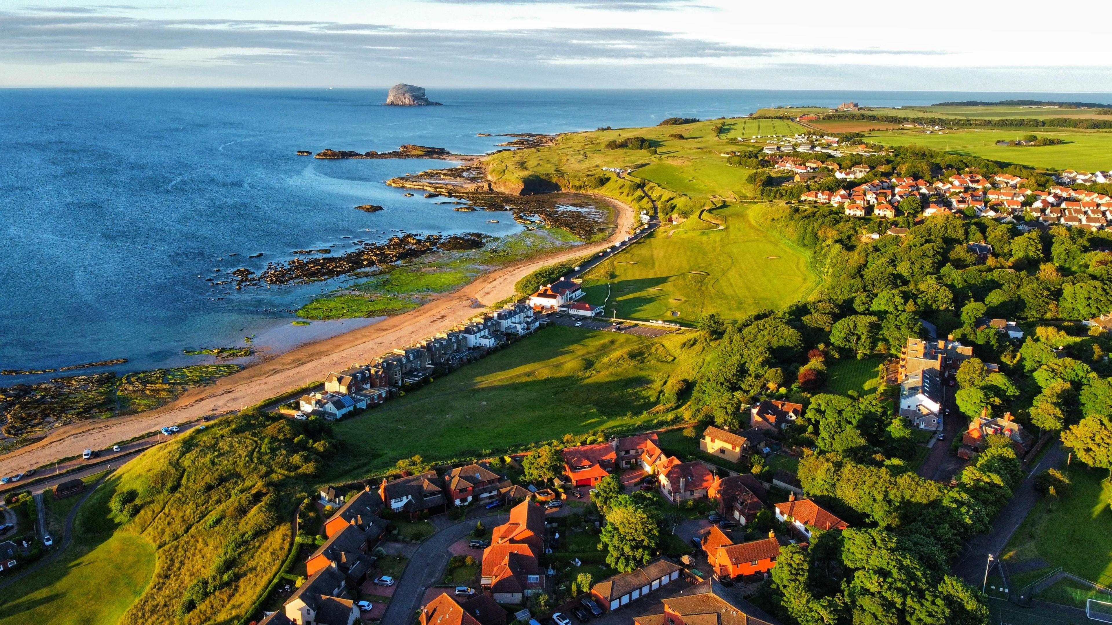 Sky view of Glen Golf Club