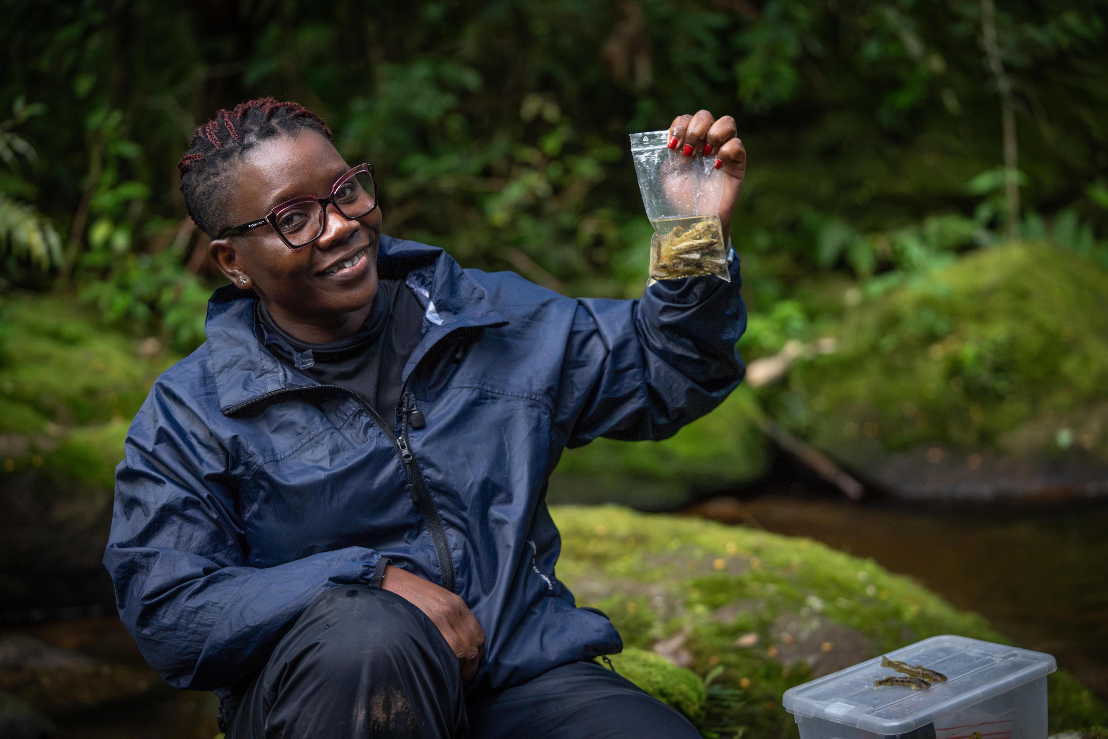 Erica Tovela from the Natural History Museum of Maputo