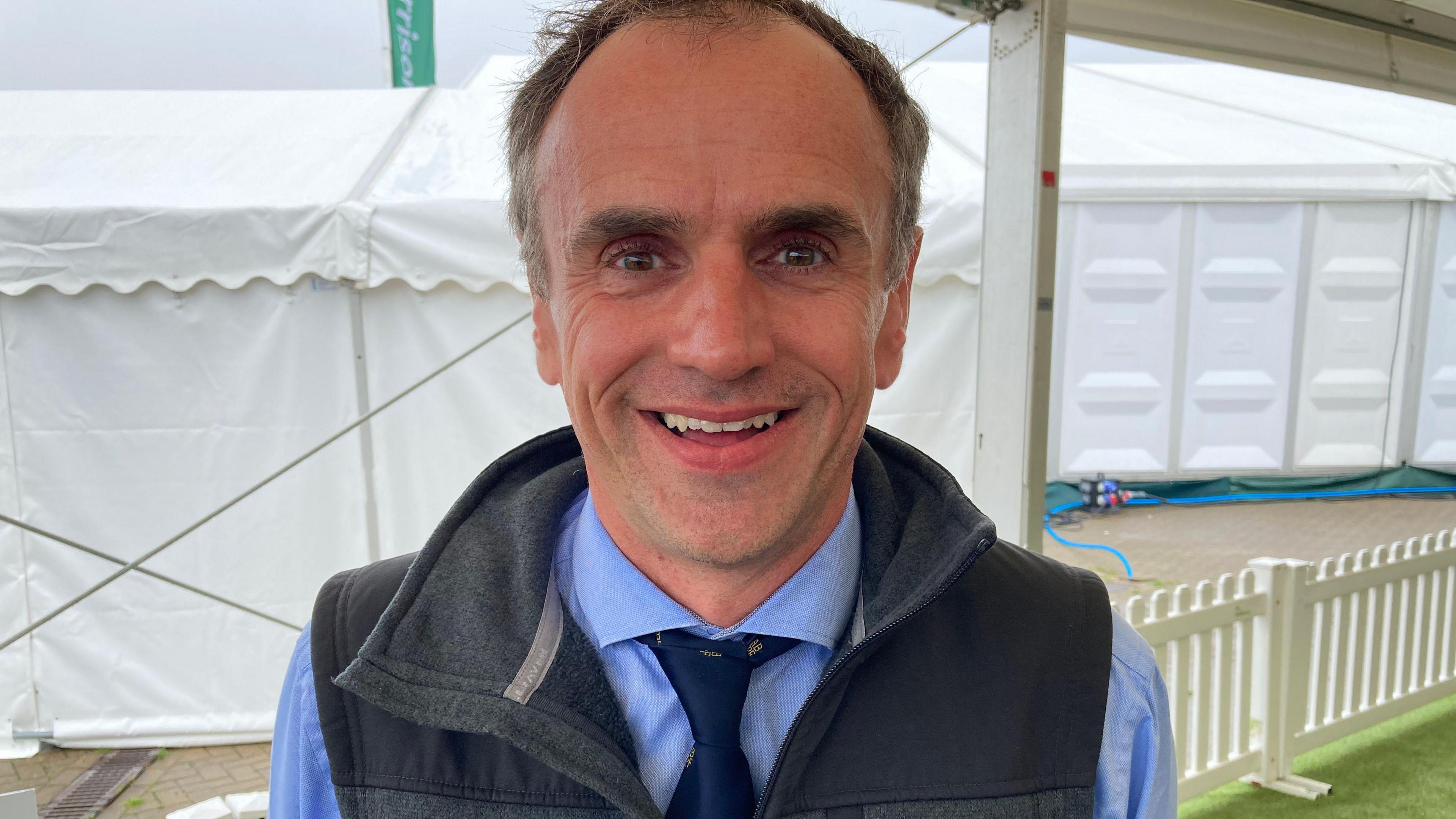 Beef farmer Andrew Loftus at the Great Yorkshire Show