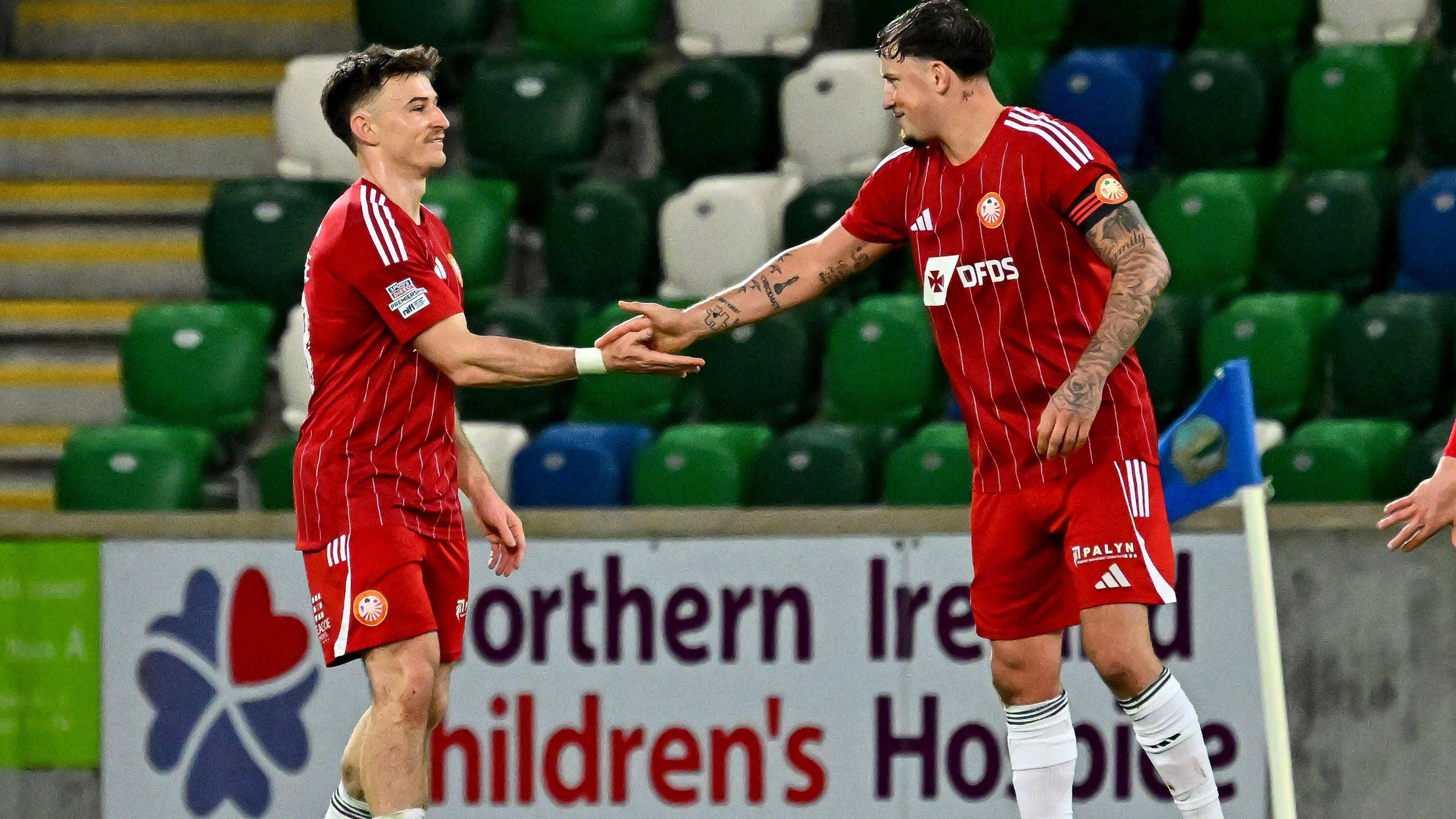 Eamon Fyfe and Baris Altintop