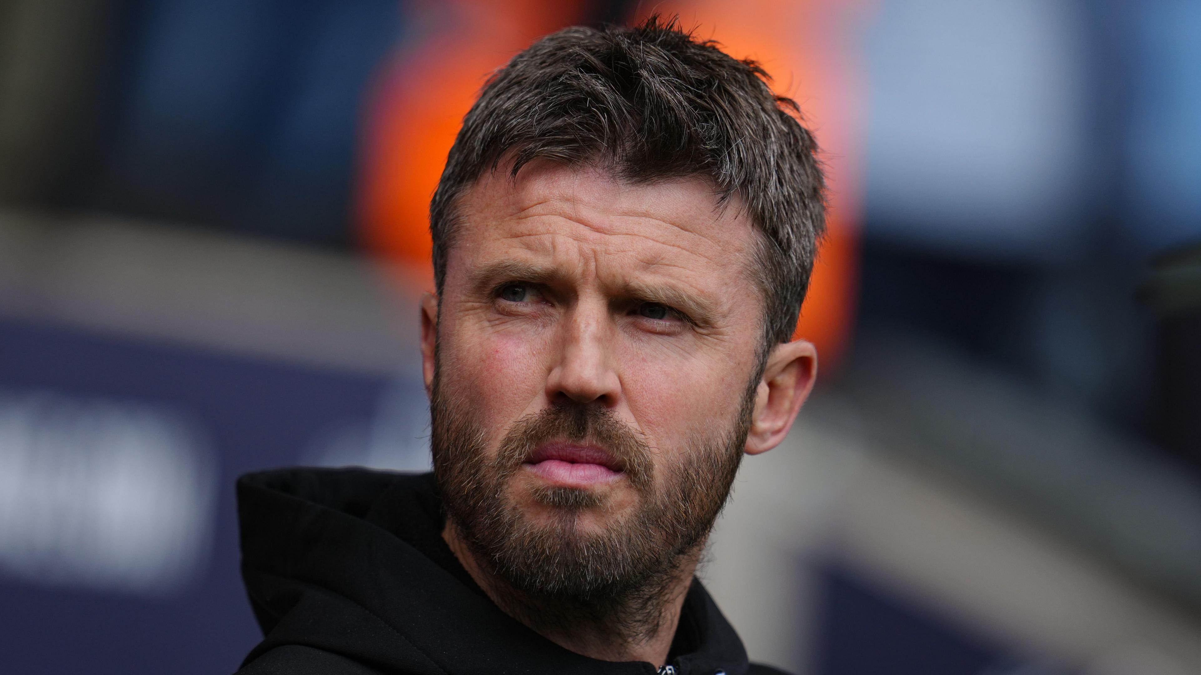 Middlesbrough manager Michael Carrick during the away game against Coventry City