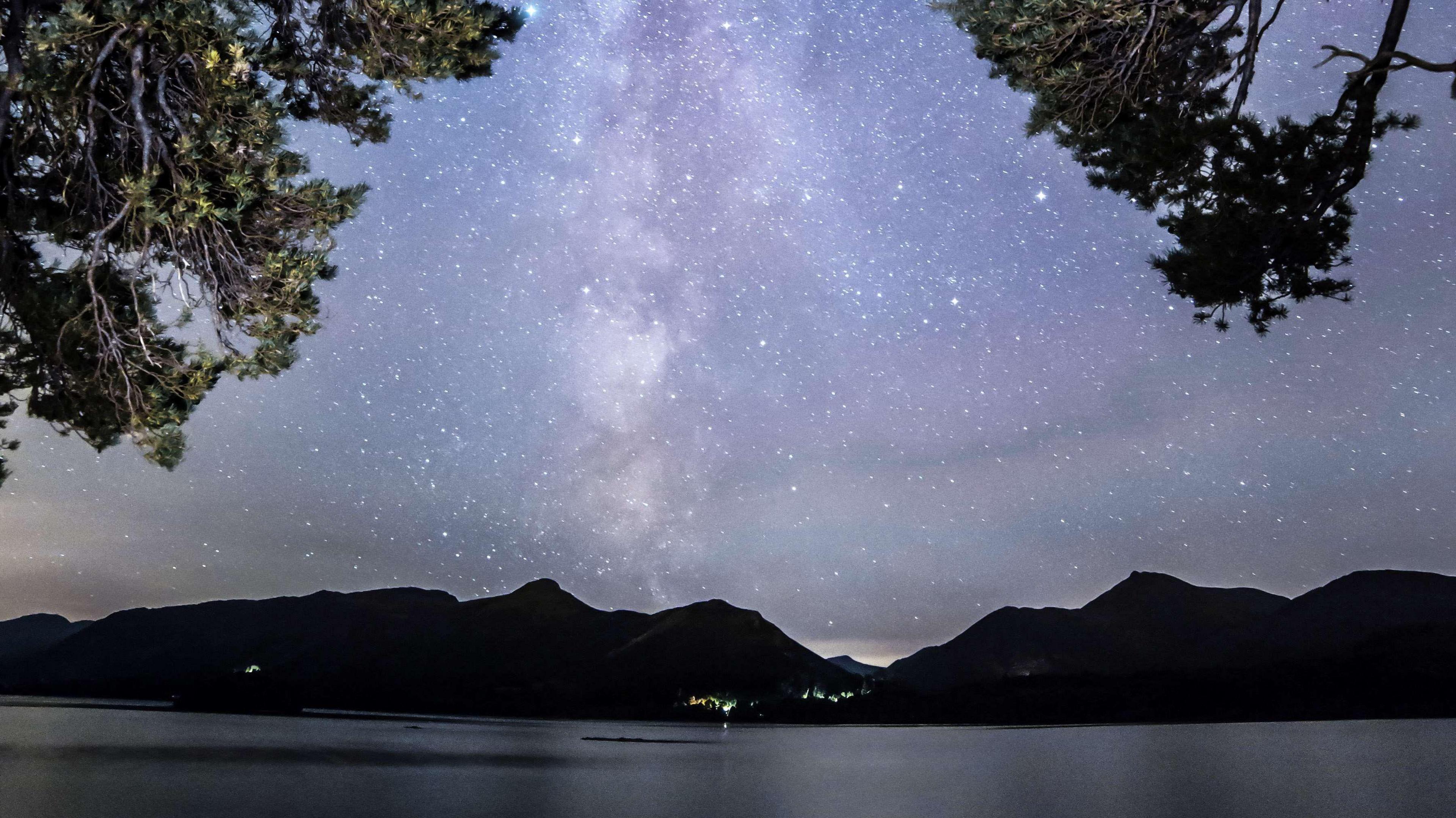 The Milky way over Catbells, Derwentwater 