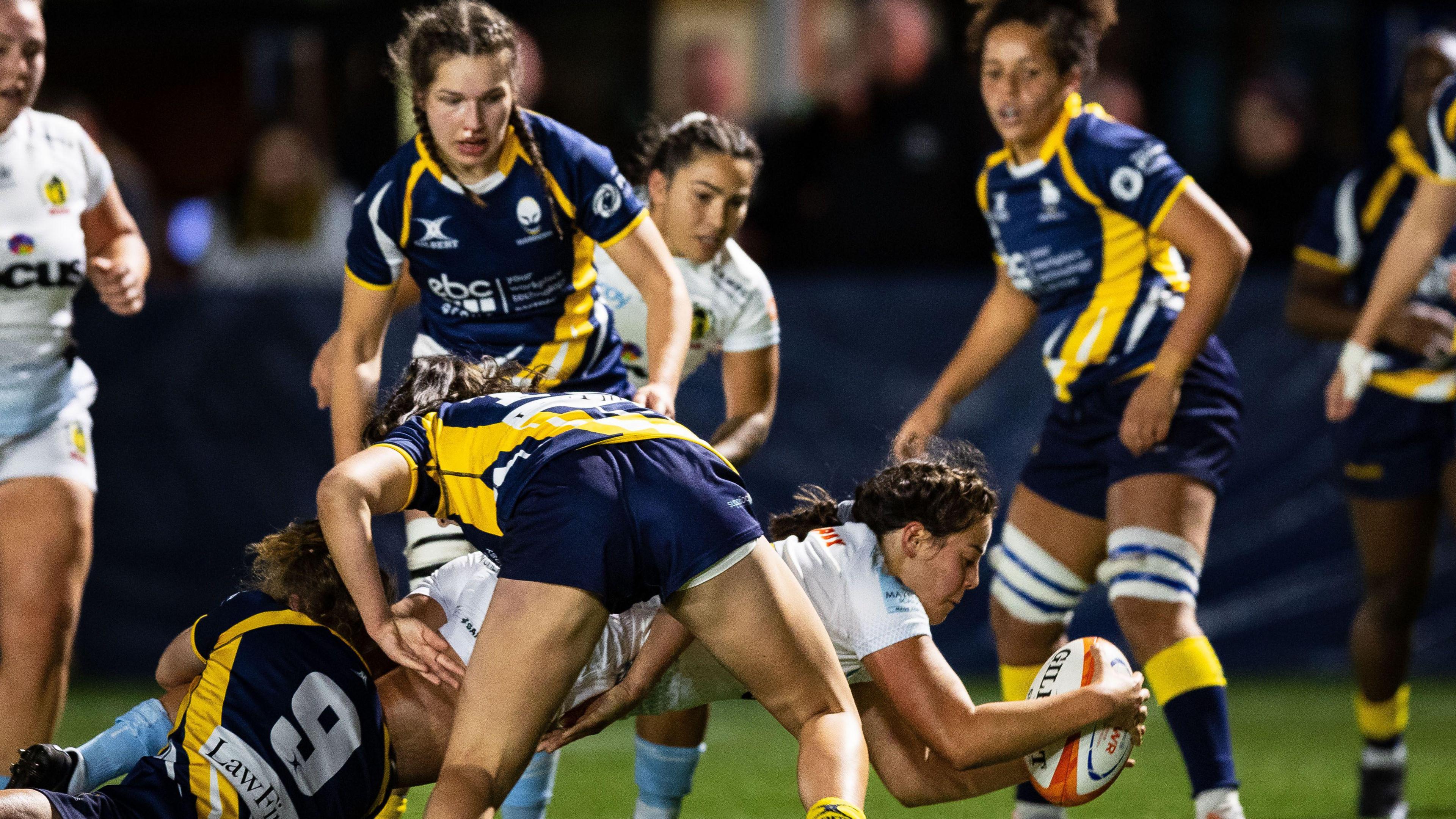 Worcester Warriors women concede a try against Exeter