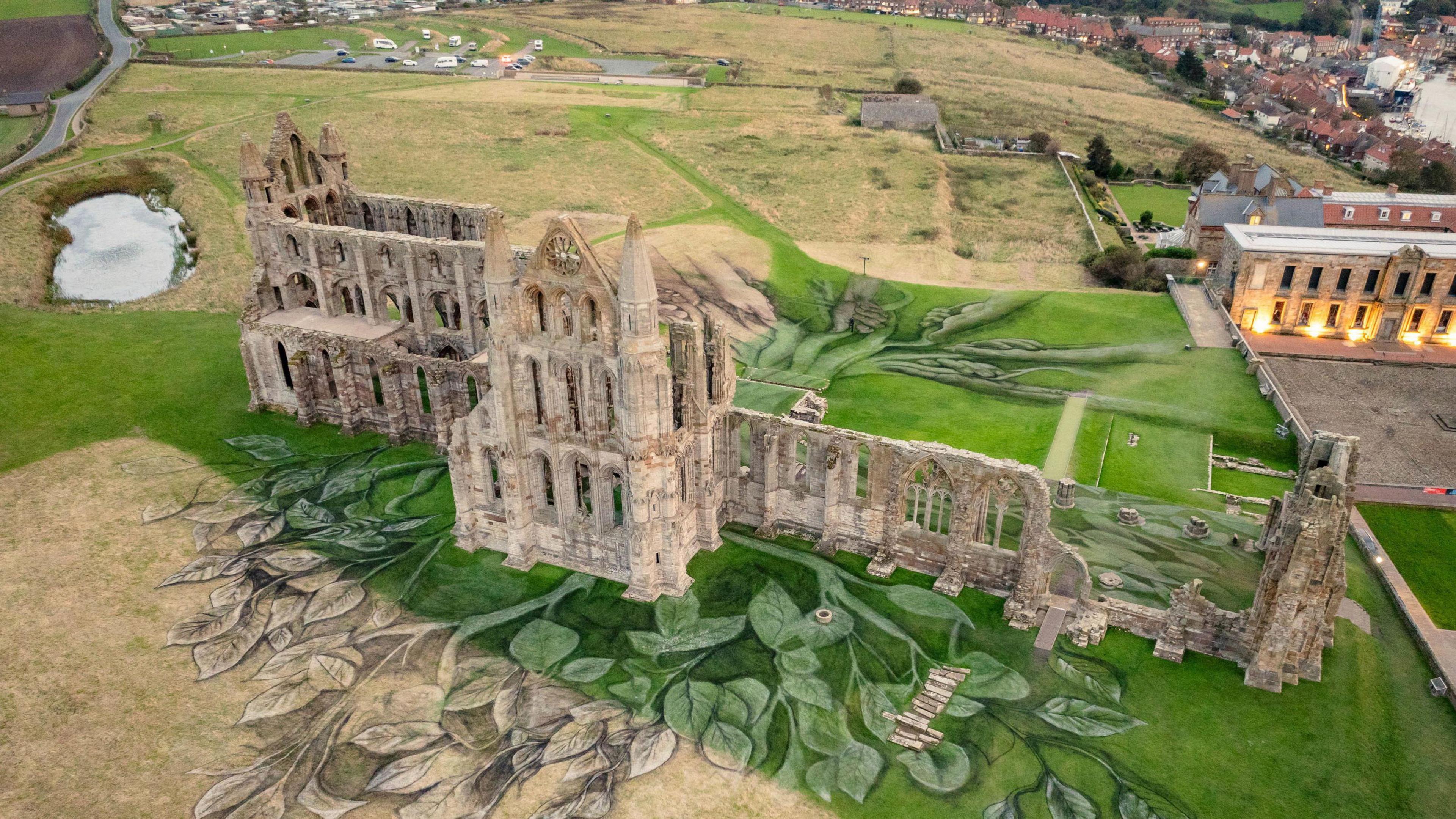 Whitby Abbey: Art installation unveiled at heritage site - BBC News