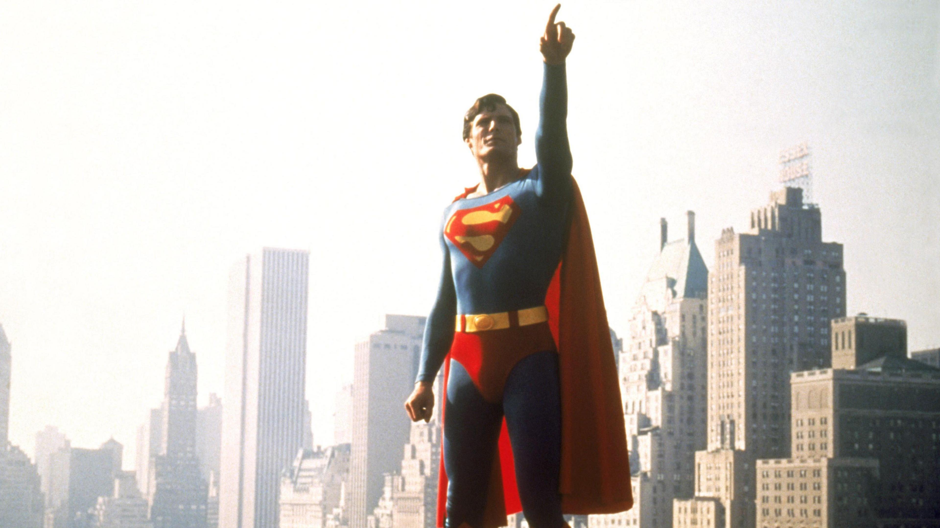 Christopher Reeve in Super Man