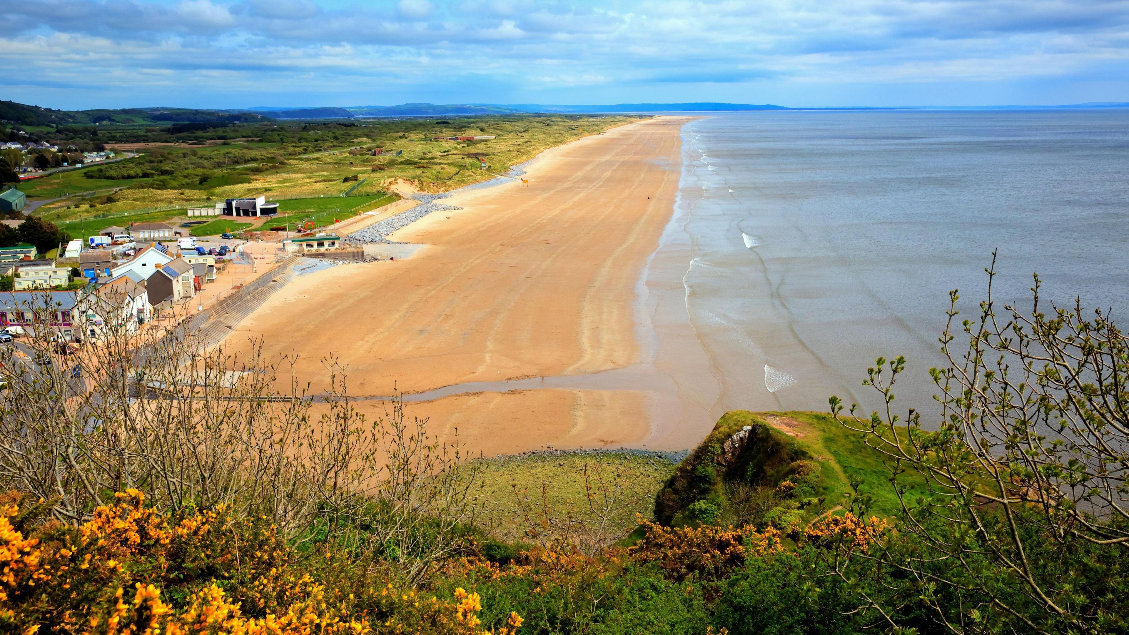 A view of Pendine Sands