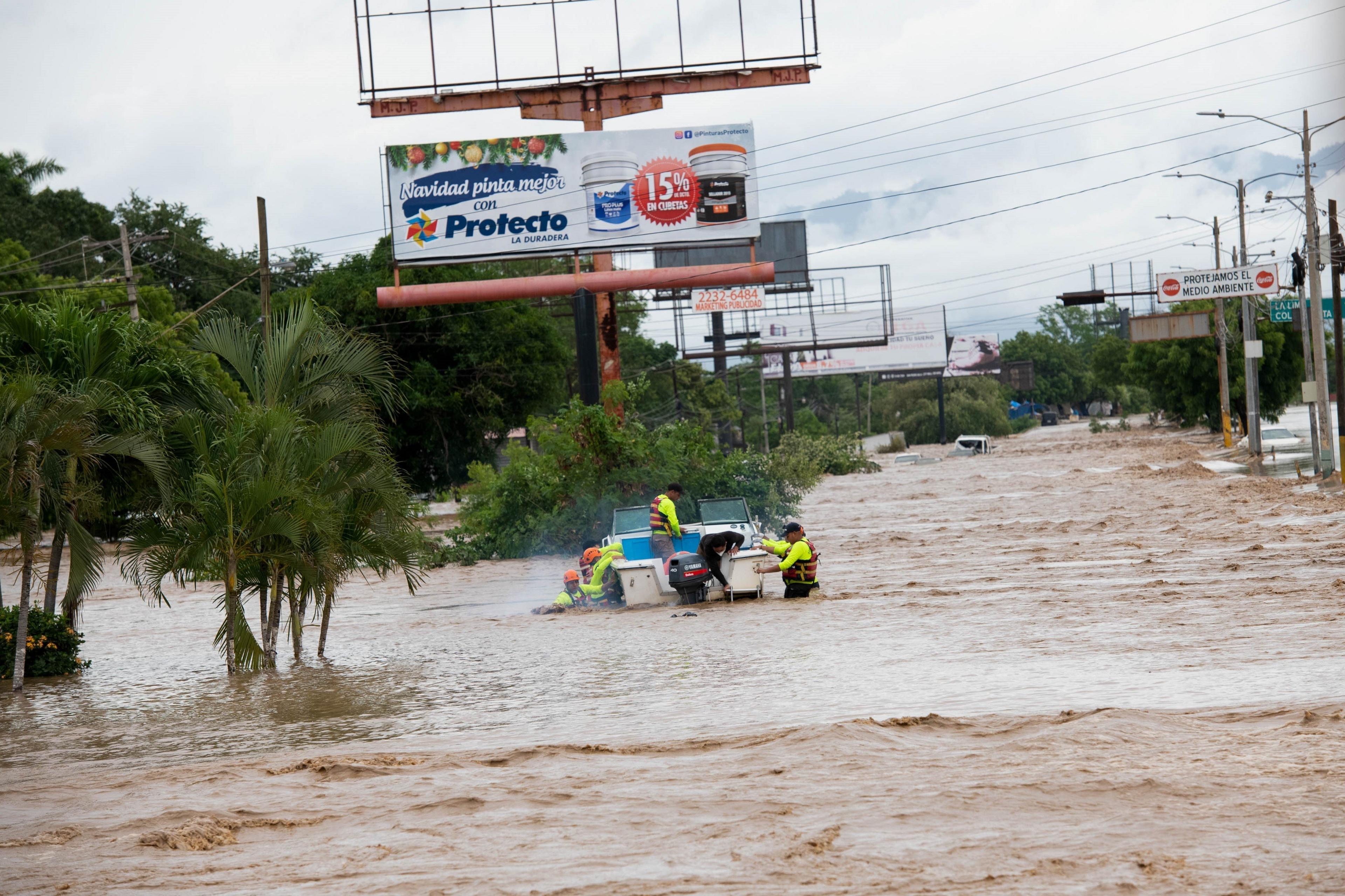 A view of the Planeta neighbourhood in San Pedro Sula