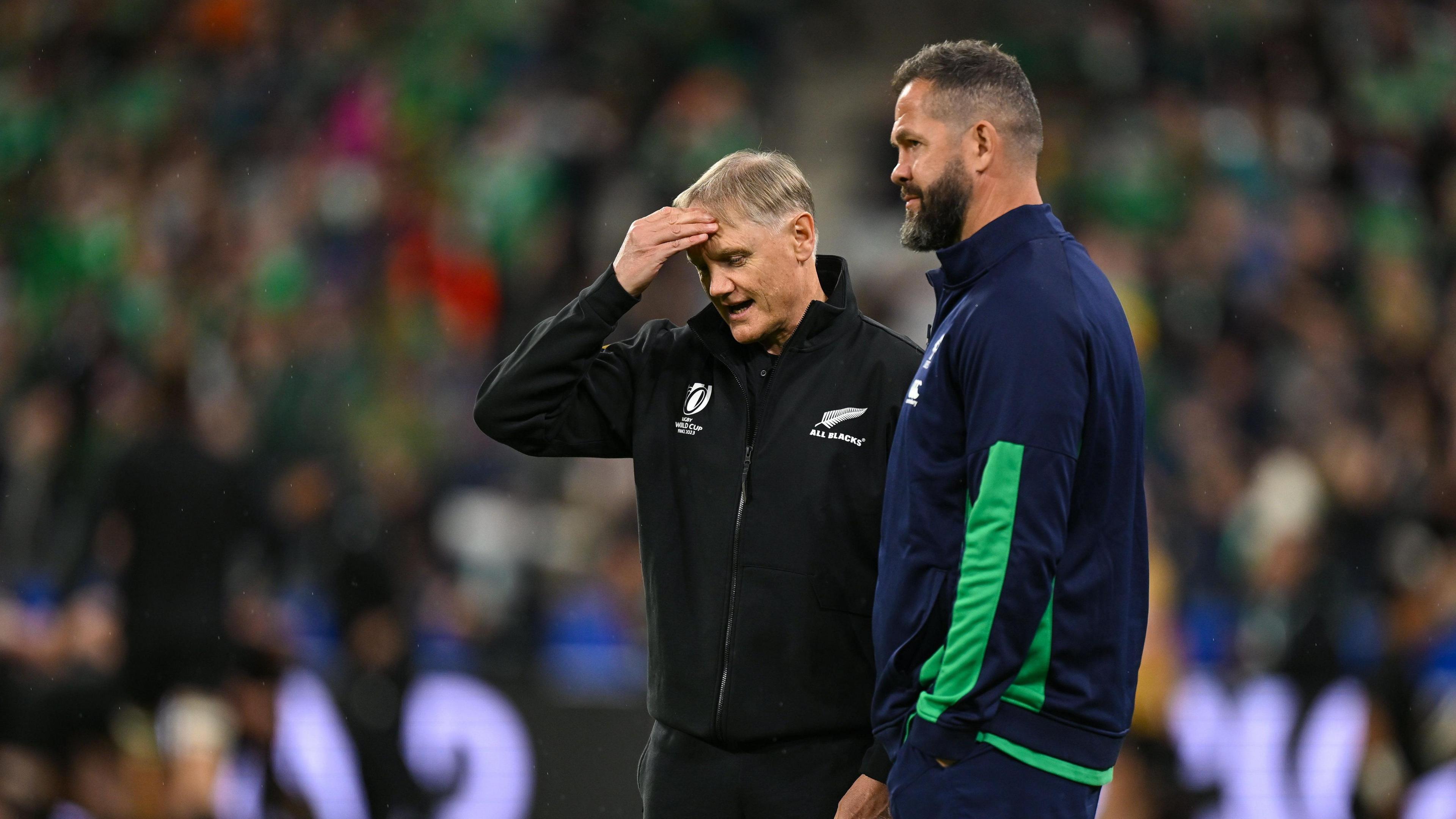 Joe Schmidt and Andy Farrell