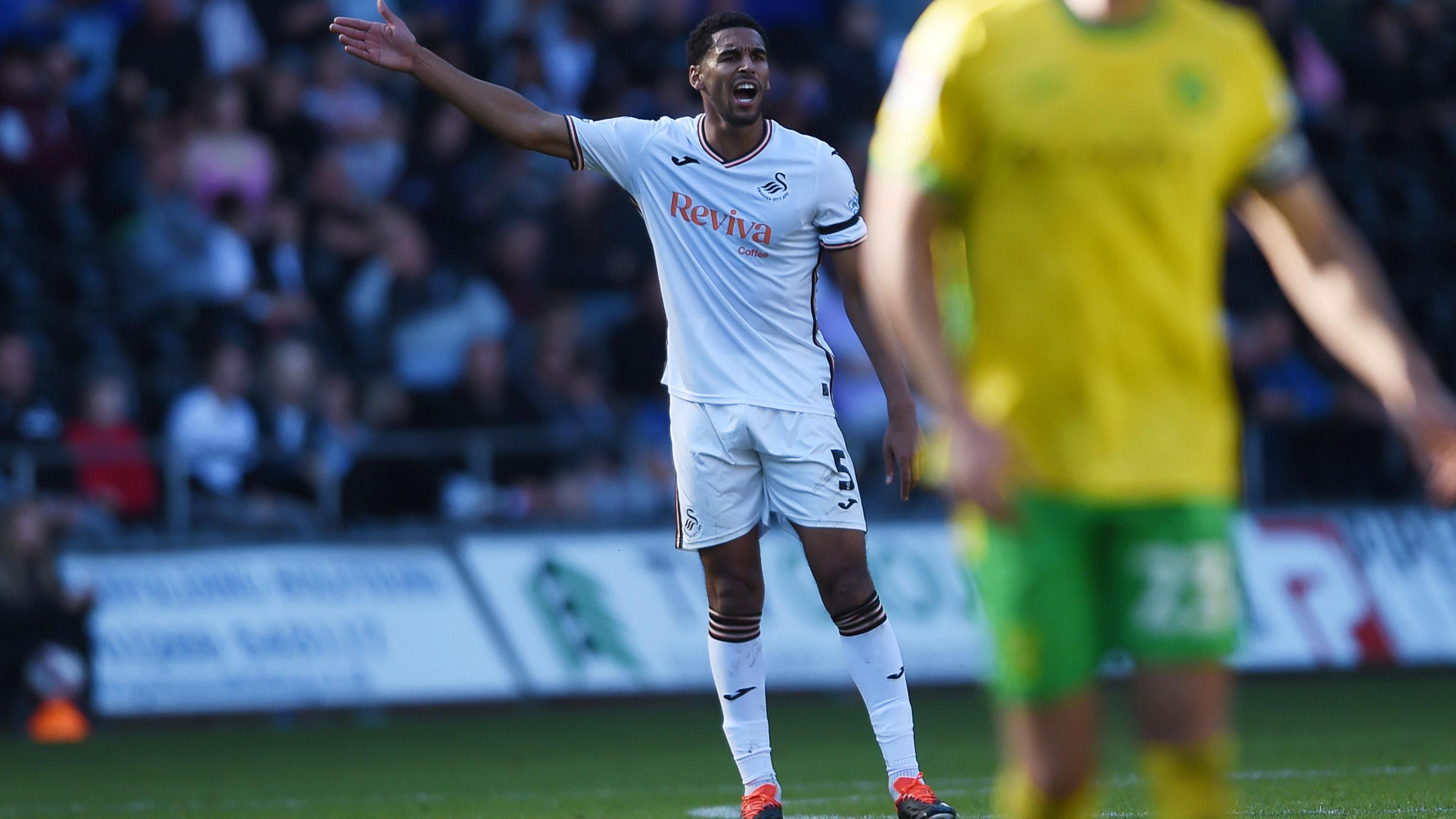 Ben Cabango in action against Norwich 