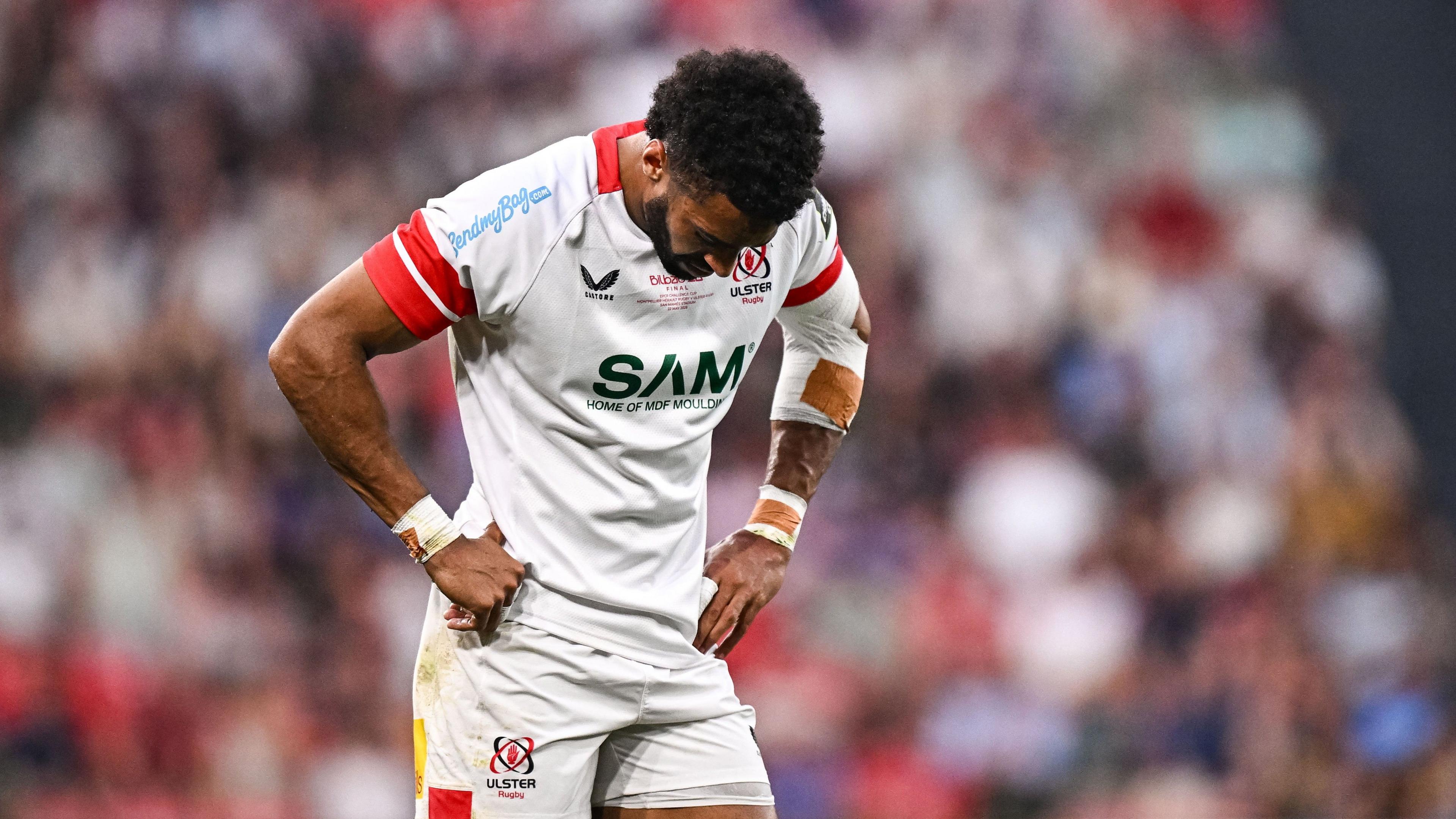 Robert Baloucoune dejected