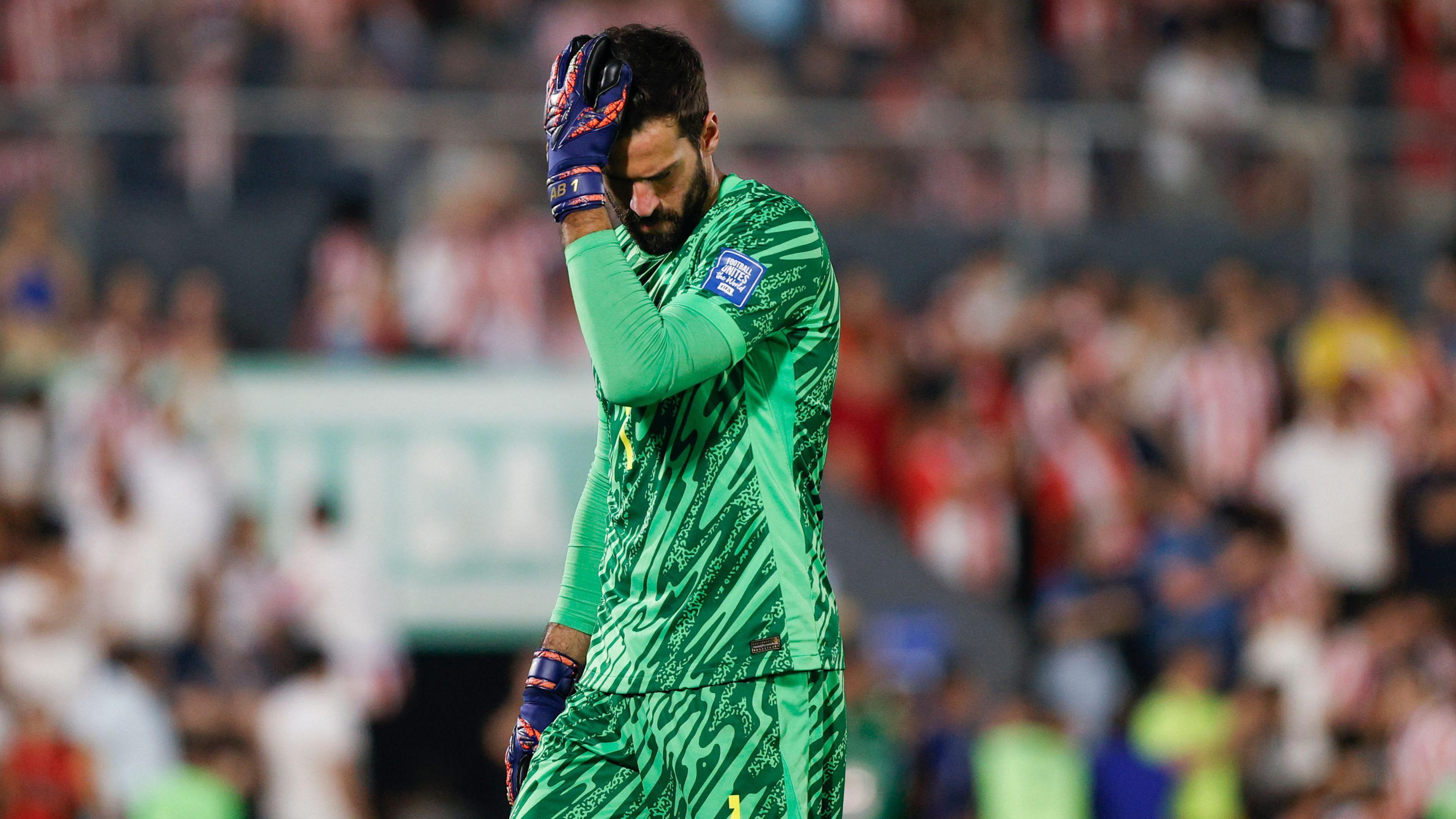 Brazil goalkeeper Alisson Becker