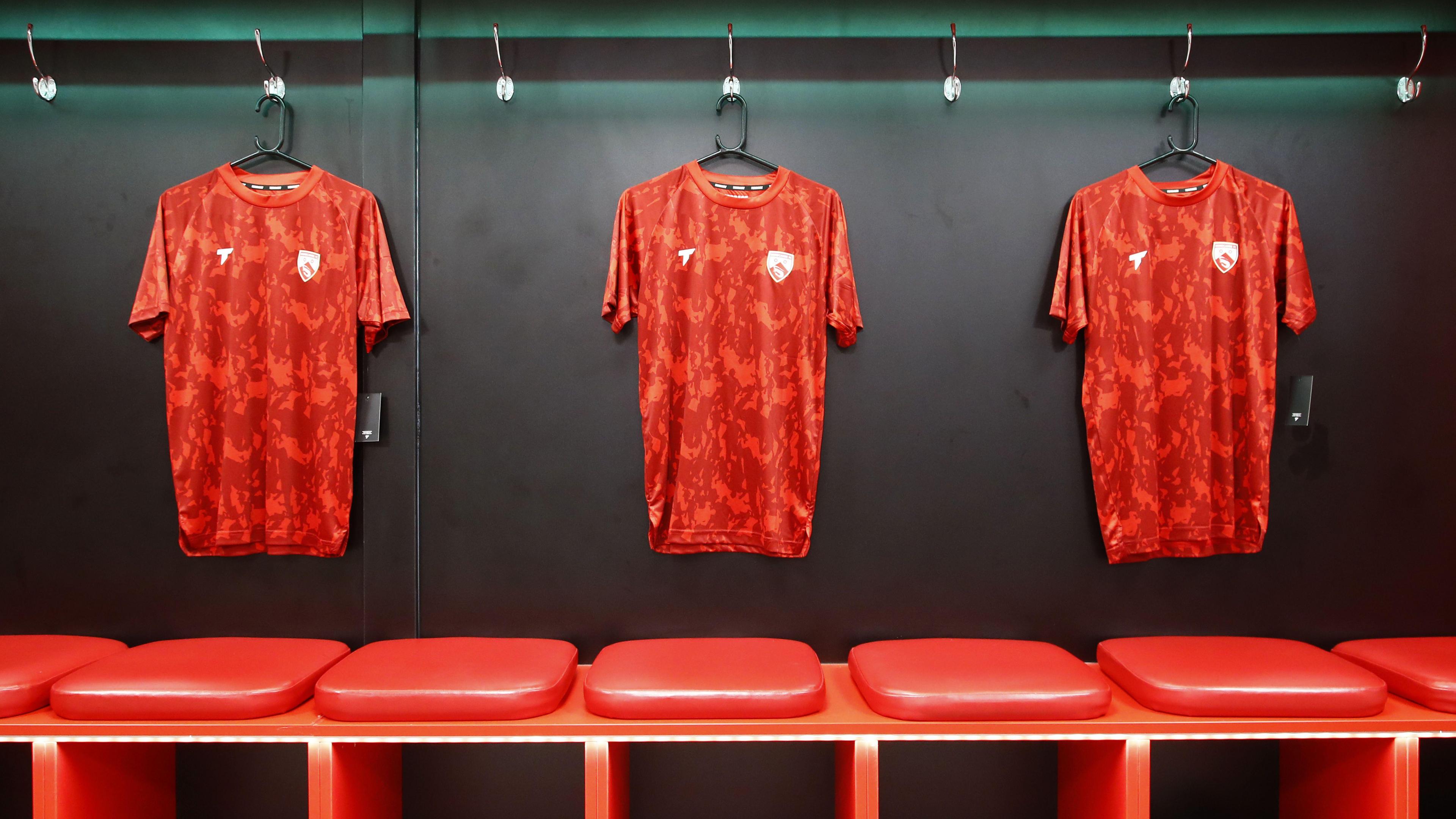 Morecambe dressing room