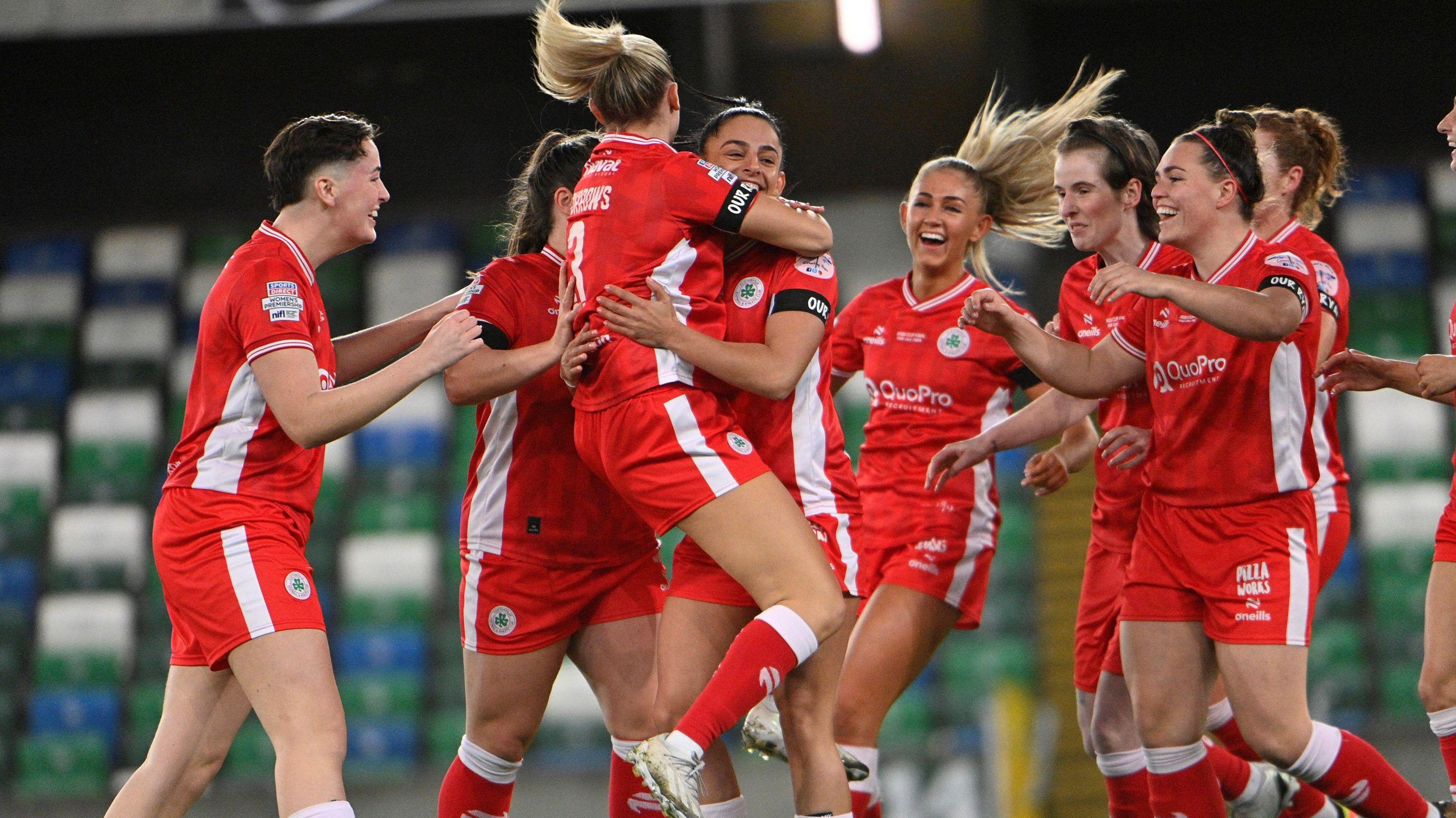 Cliftonville celebrate