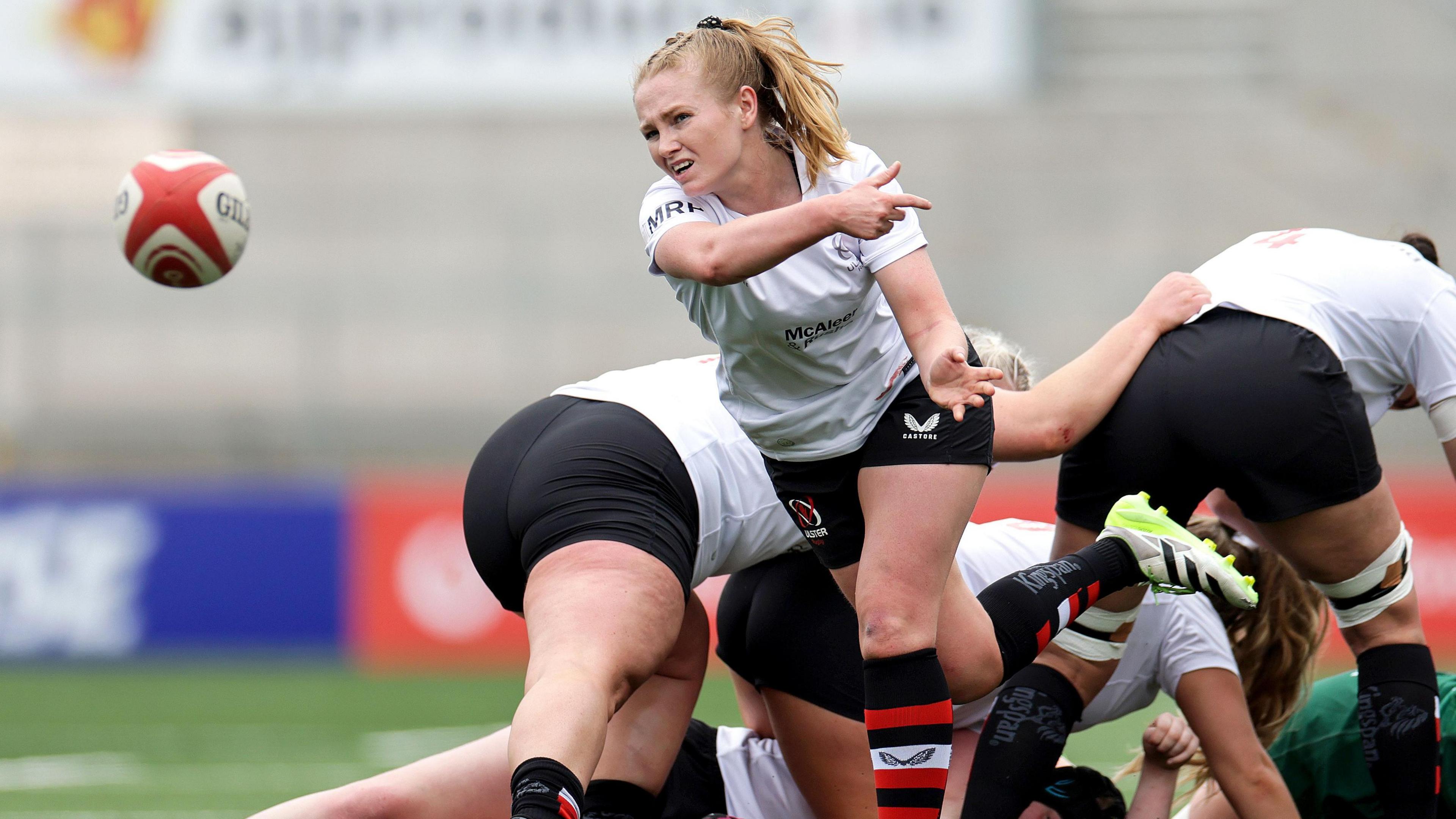 Kathryn Dane in action against Connacht