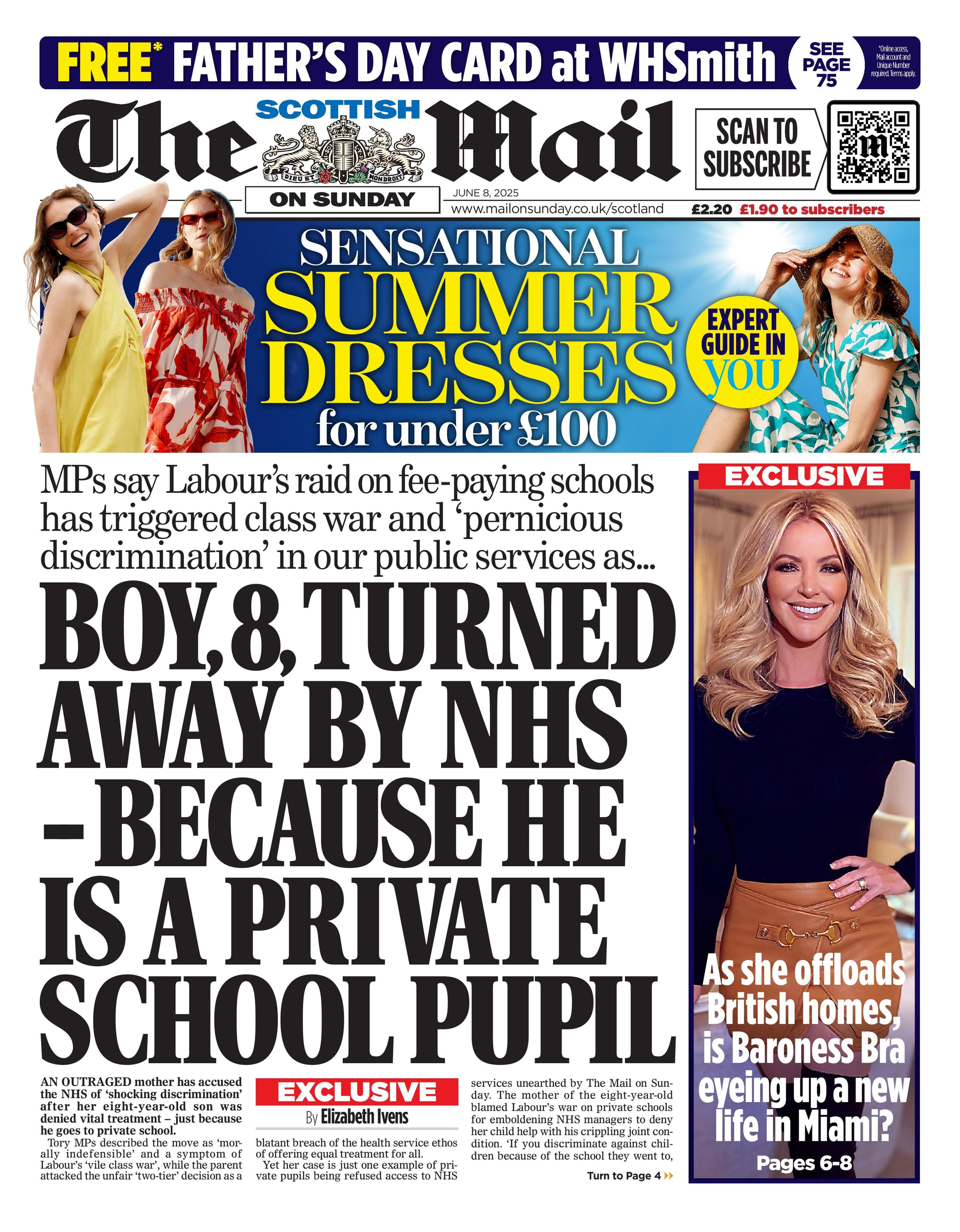 Scottish Mail on  Sunday